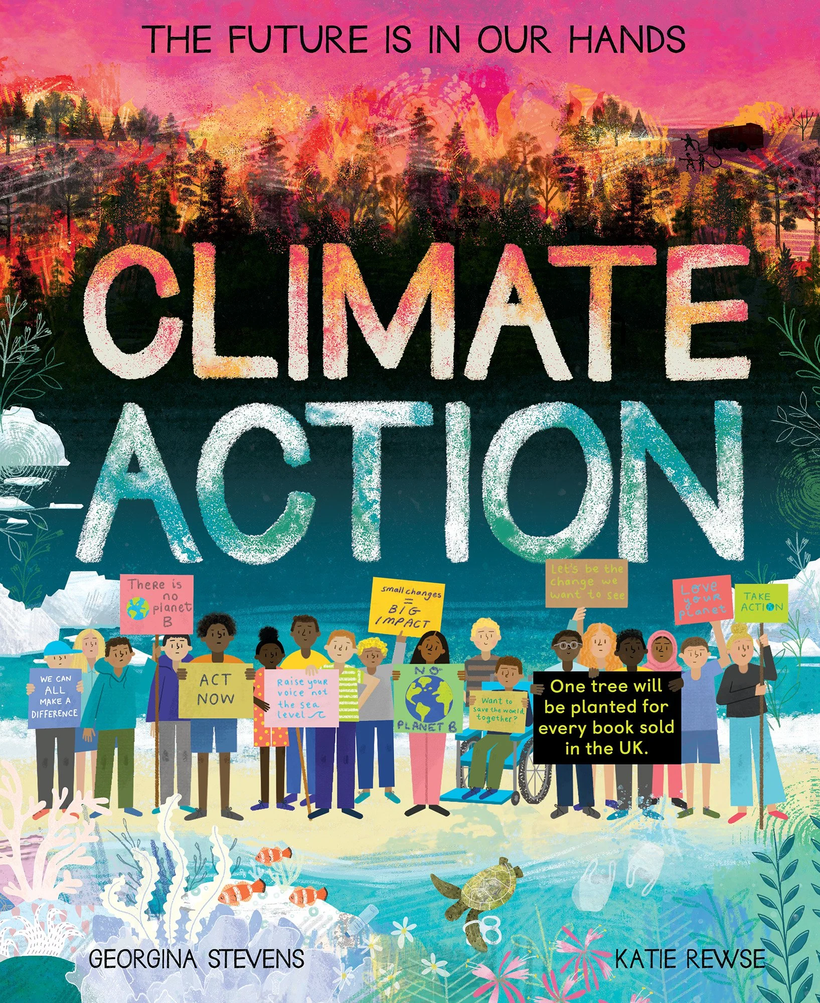 Climate Action book by Georgina Stevens