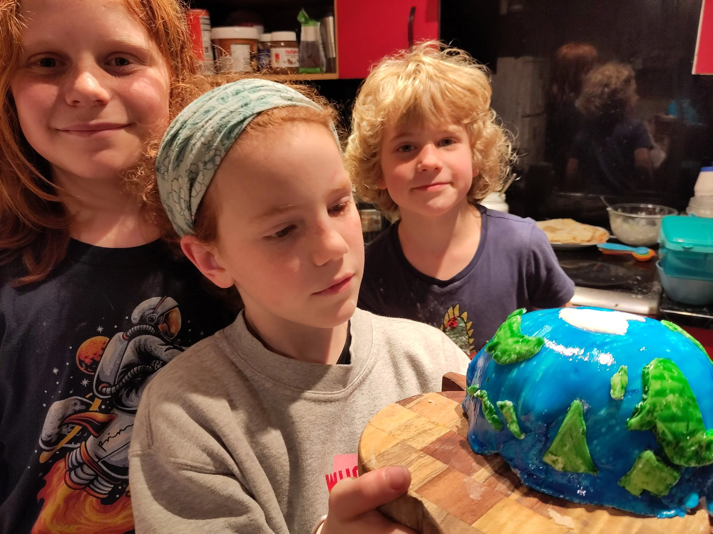 Earth Day celebration - with cake!