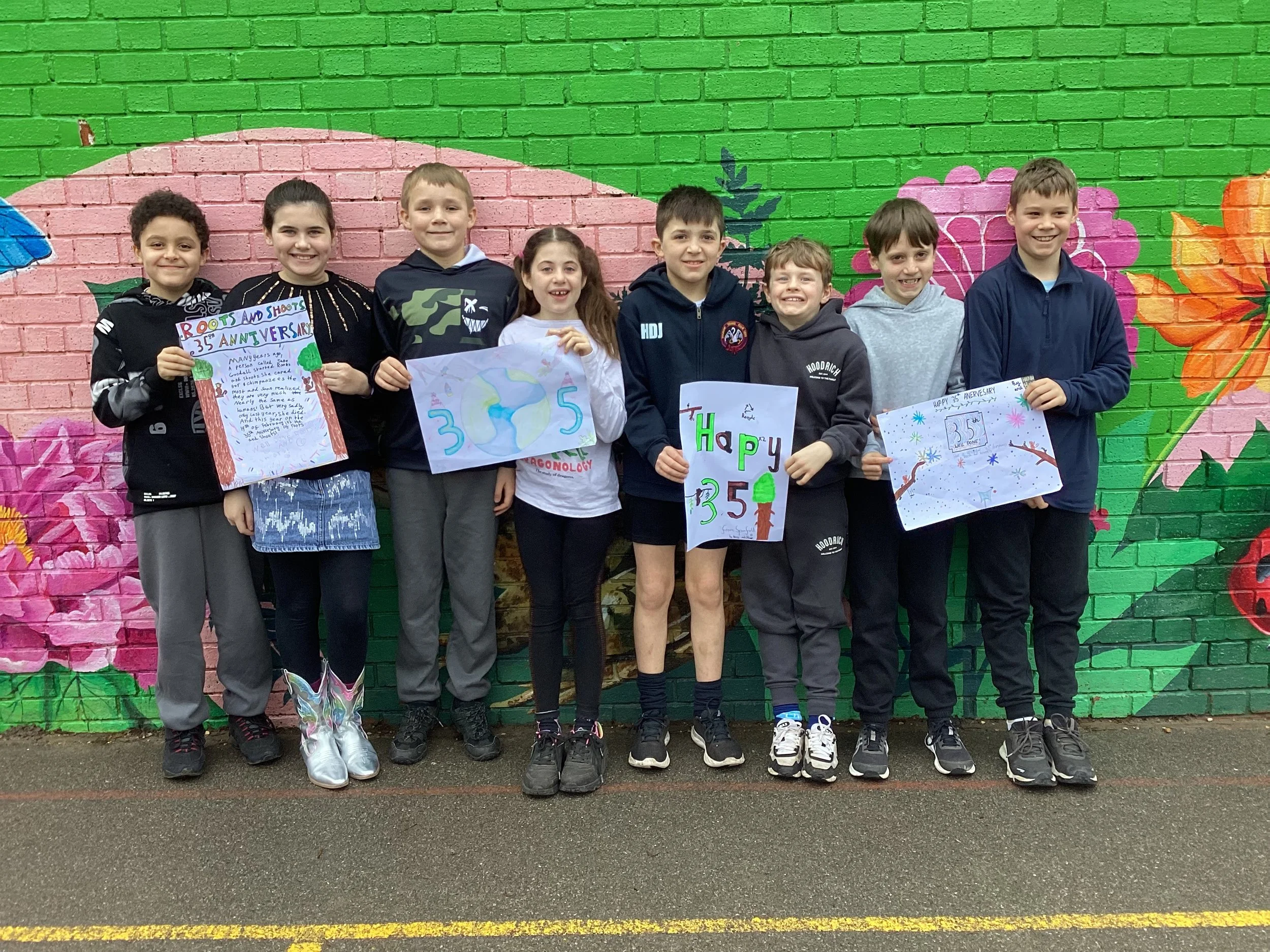 Spinfield School celebrates Roots &amp; Shoots 35th Anniversary