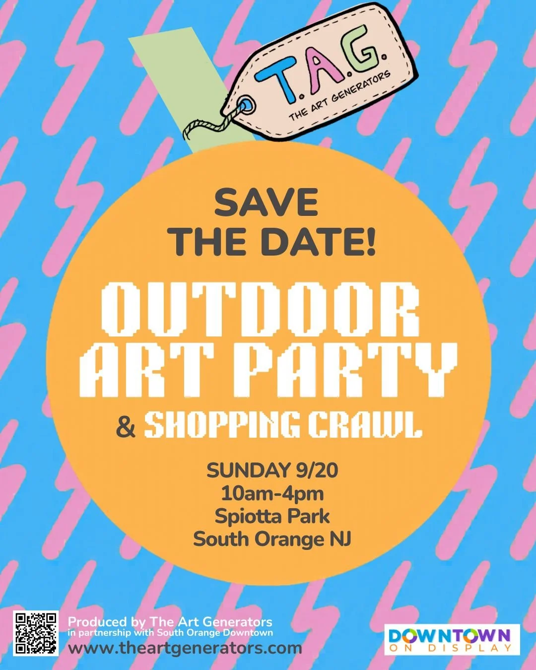 OUTDOOR Art Party + Shopping Crawl