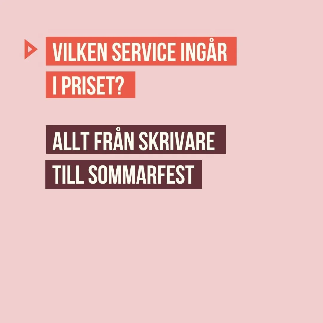 I v&aring;ra receptioner m&ouml;ts du och dina g&auml;ster av trevlig personal. 

Varje dag dukar vi upp v&aring;r frukostbuff&eacute; f&ouml;r en trevlig och h&auml;lsosam start p&aring; dagen. 

Vi frankerar och skickar ut post dagligen och tar &au