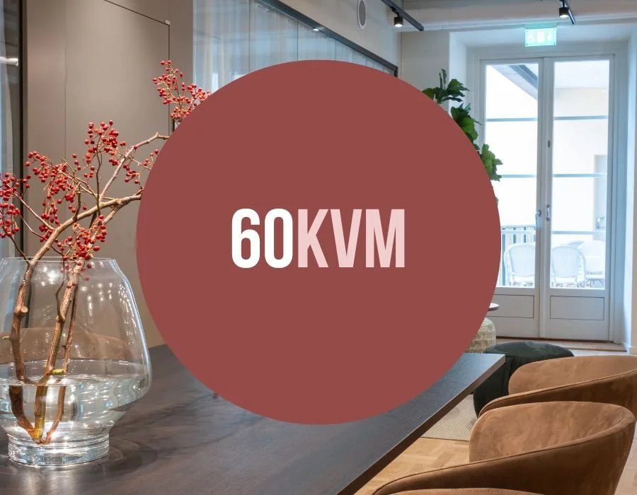 Eget mötesrum och utsikt över älven