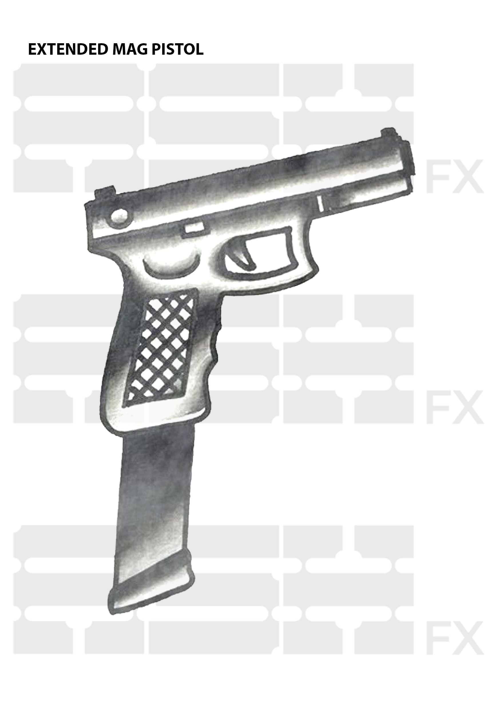 EXTENDED MAG PISTOL