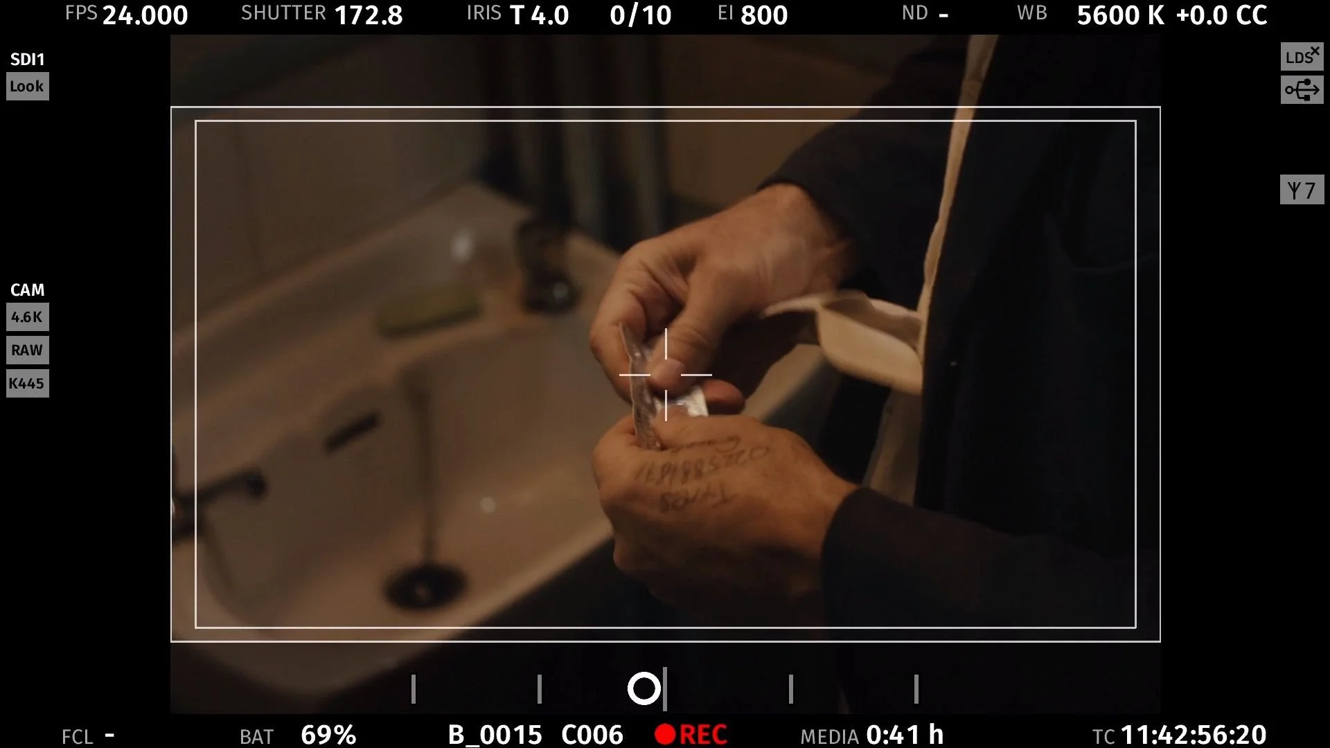 Hand Tattoo - STEVE (Cilian Murphy)
Makeup Designer - 