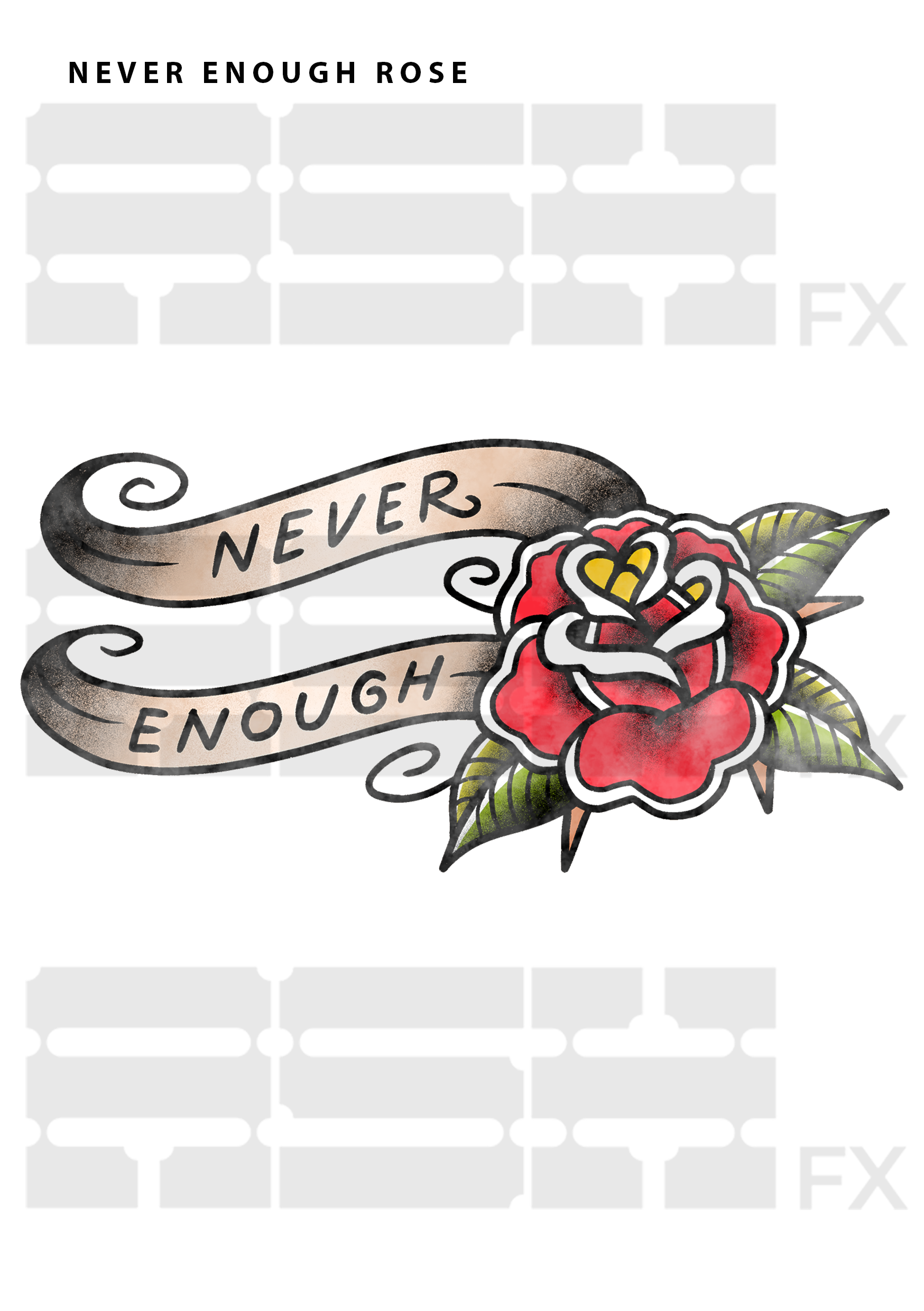 NEVER ENOUGH ROSE