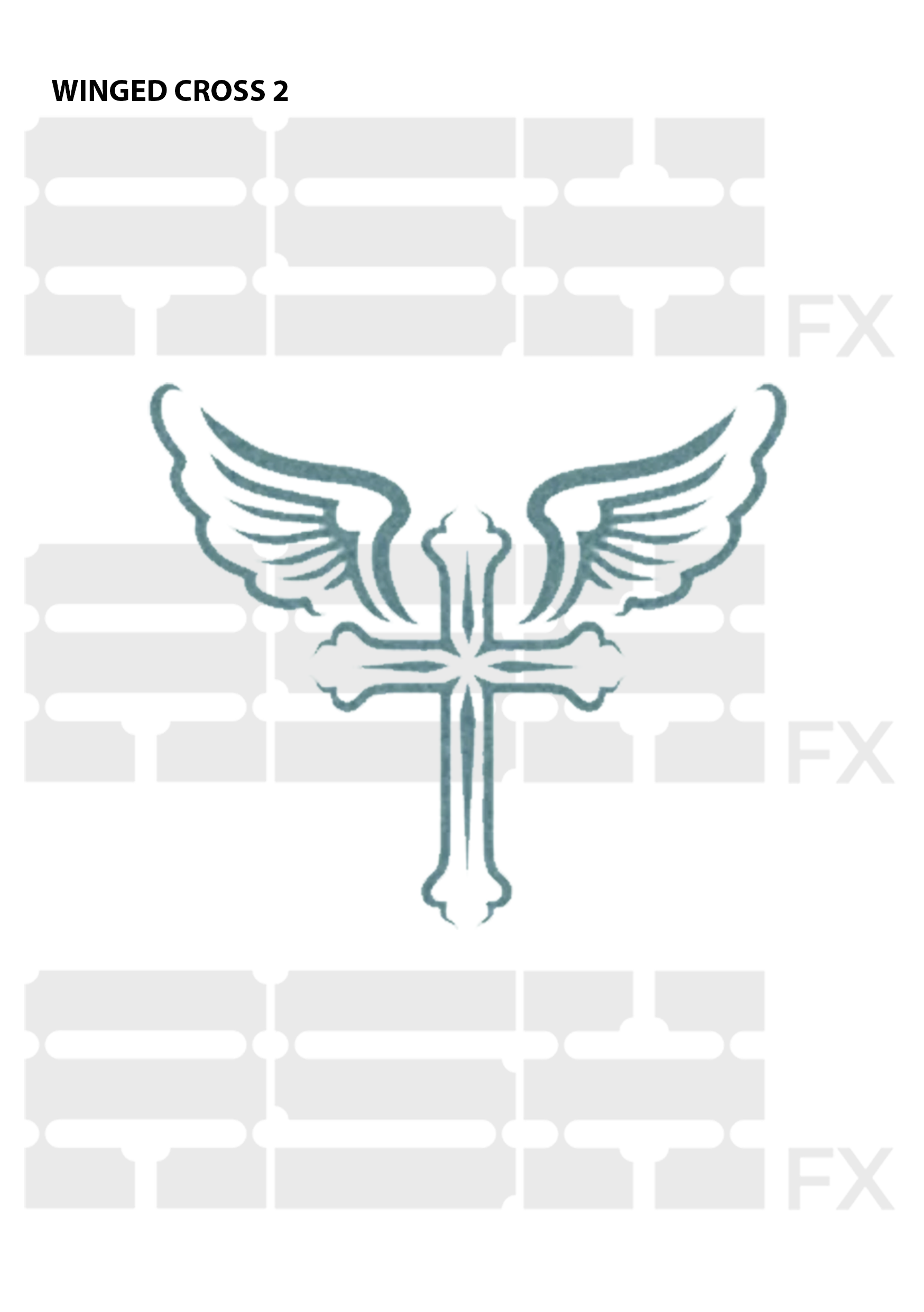 WINGED CROSS #2