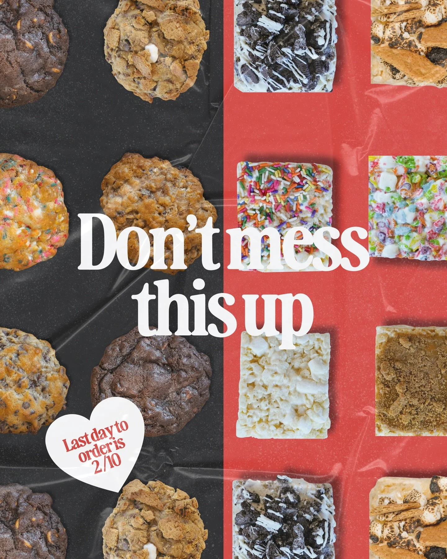 ✨ 3 days left ✨

to secure cookies
to secure your relationship
to secure your reputation

Pre-orders close Tuesday, February 10 💌

Comment &ldquo;HURRY&rdquo; for the ordering link or follow the link in our bio 🤍

&bull;
&bull;
&bull;

#njbakery #j