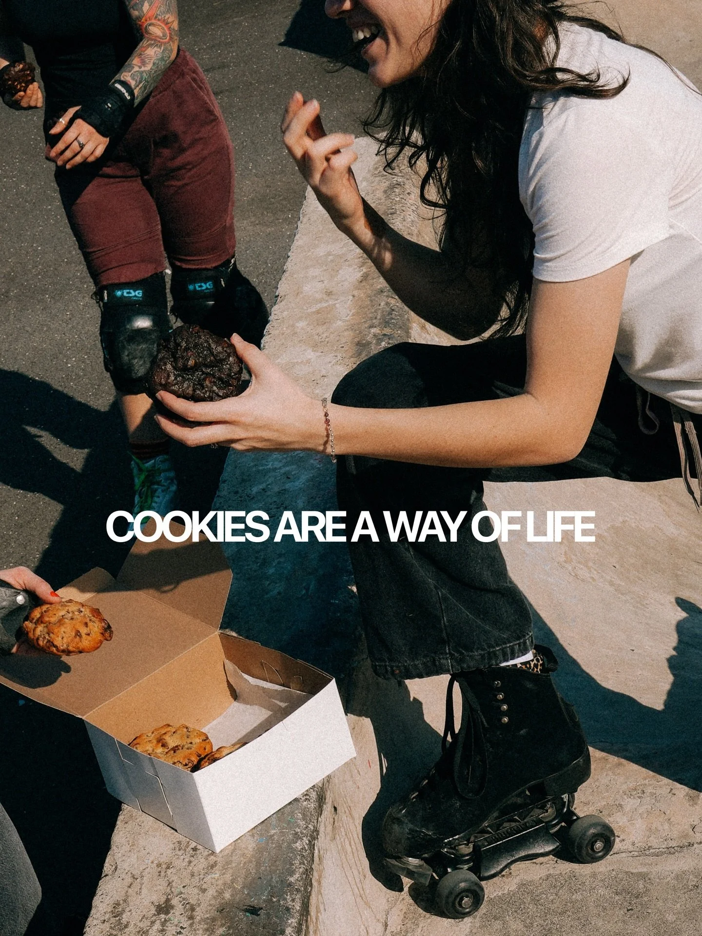 Our cookies show up where life actually happens. Not just on dessert plates. Not just at celebrations. But in the real moments that make up your week.

So yeah, we&rsquo;re a bakery. But really? We&rsquo;re a way of living a little more fully.

&bull