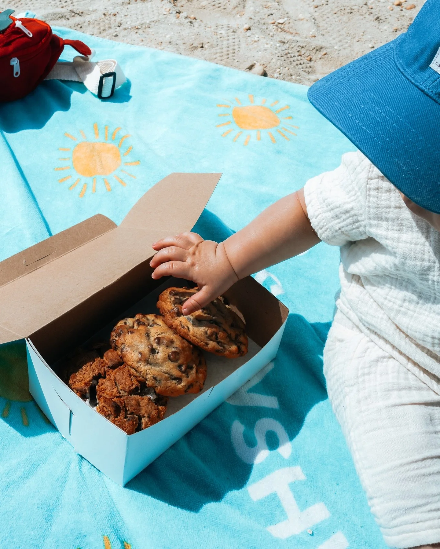 Cookies for all walks of life - even the ones that haven&rsquo;t quite figured out walking yet 🤭

From Point Pleasant Beach to lakeside picnics, our treats show up where life actually happens. 

Bring a little coastal indulgence to your next adventu