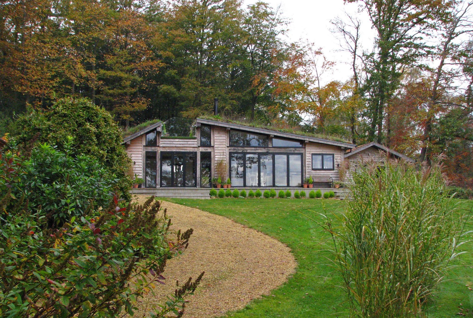 Pell-Stevens Arcxhitects Oak Framed House New Build Front View.jpg