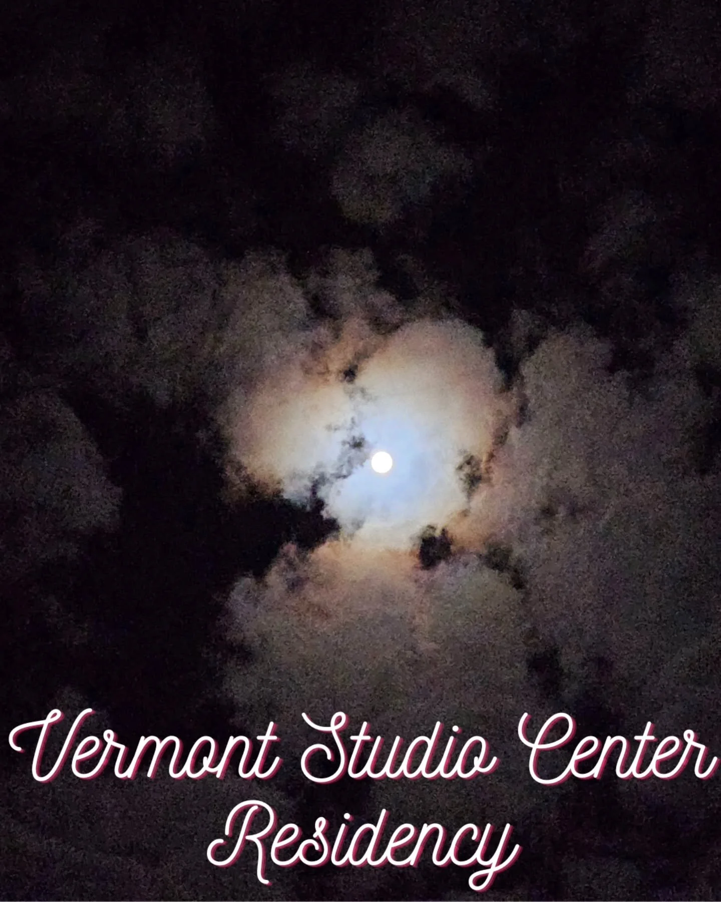 I had a wonderful time @vermontstudiocenter with an inspiring group of artists and writers. Thanks to @saudsley for the programming for the writers and m. s. RedCherries for an insightful visit. I wrote, played, learned a lot! It snowed twice, which 