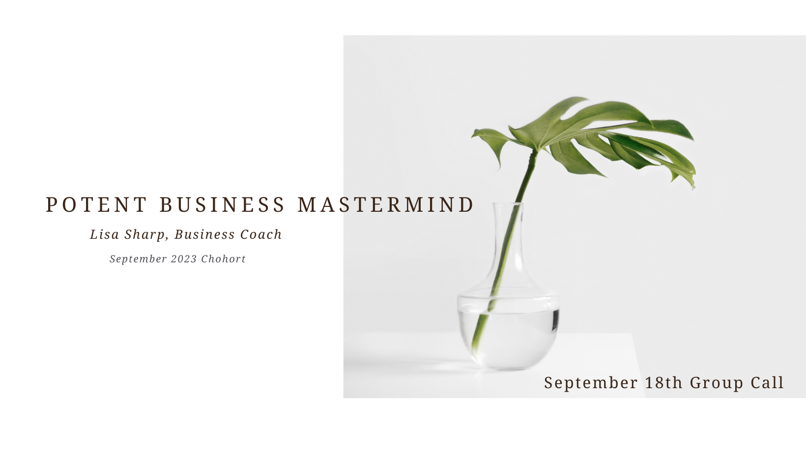 September 18th Group Coaching Call