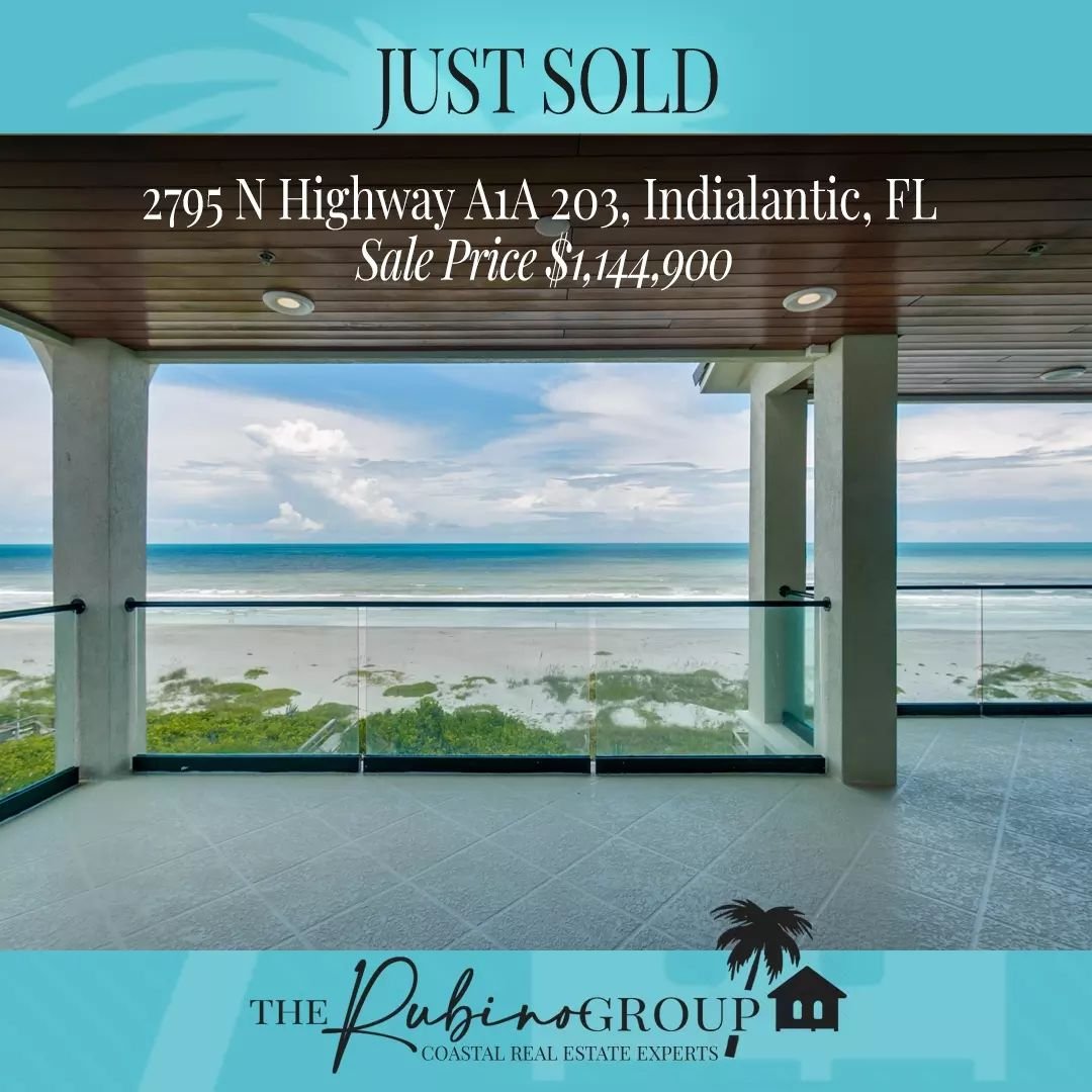 JUST SOLD!

2795 N Highway A1A 203, Indialantic, FL

3 bedroom | 4 bath | 3,263 sq ft

I'm proud to represent the sellers of this amazing beachfront condo in Indialantic.

Sale Price $1,144,900

#TheRubinoGroupFL #EllenRubino #coastalrealesate #selli