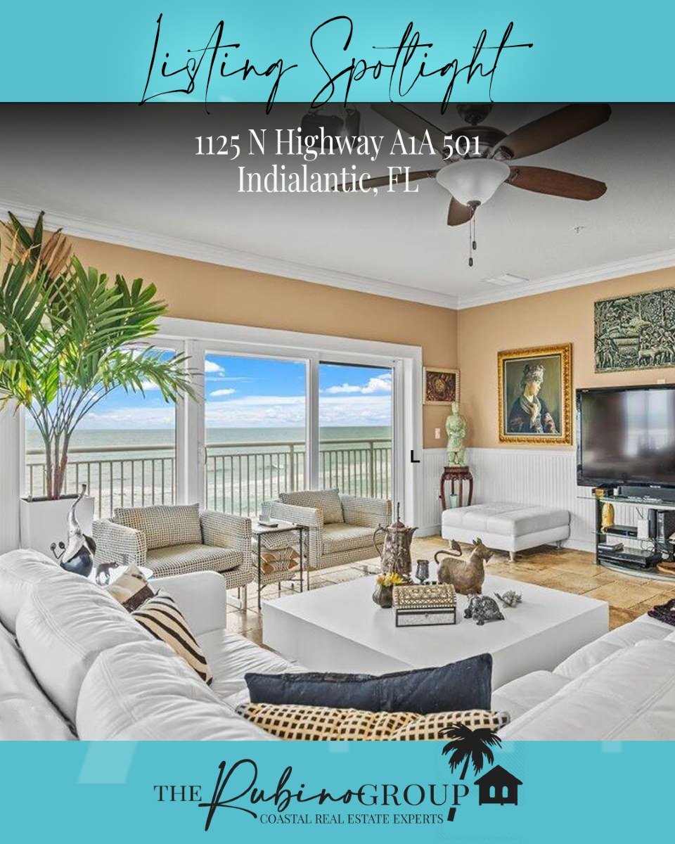 Listing Spotlight!

1125 N Highway A1A 501, Indialantic, FL

3 Bedroom | 3 Bath | 2,124 sq ft

Rare Northeast Corner Penthouse, offering unobstructed Atlantic views. Designed for luxury and flexibility, this 3-bedroom + bonus room, 3-bath residence b