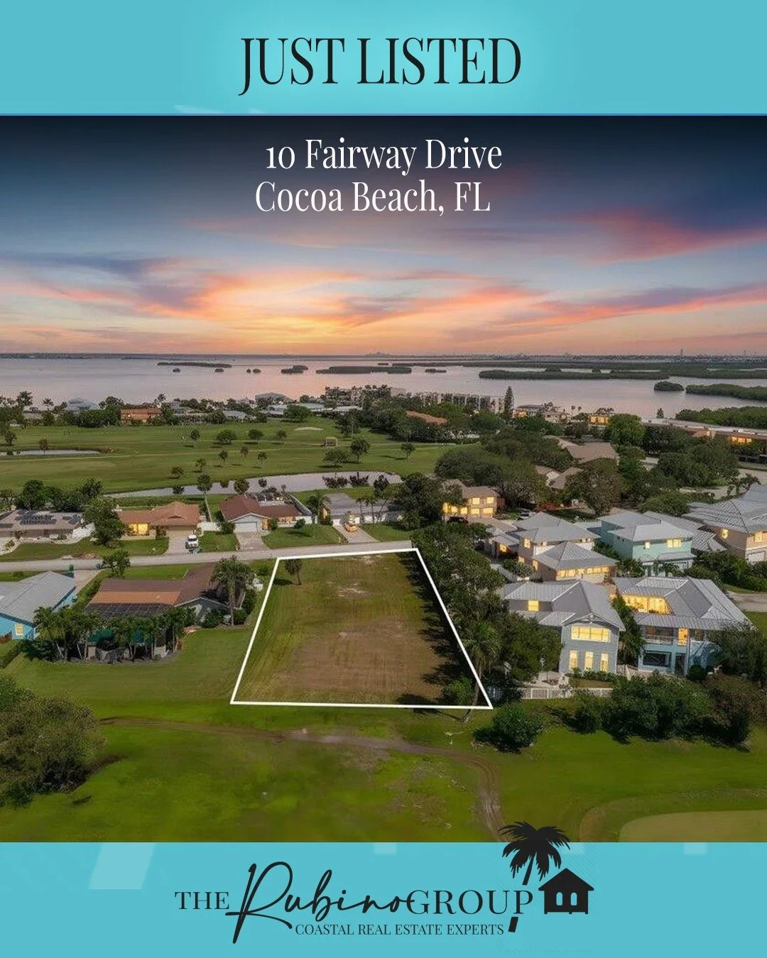 NEW LISTING!

10 Fairway Drive, Cocoa Beach, FL

.36-acre Lot

Discover the perfect setting for your dream home on this rare, cleared, and buildable .36-acre lot located directly on the Cocoa Beach Country Club Golf Course with no neighbors behind yo