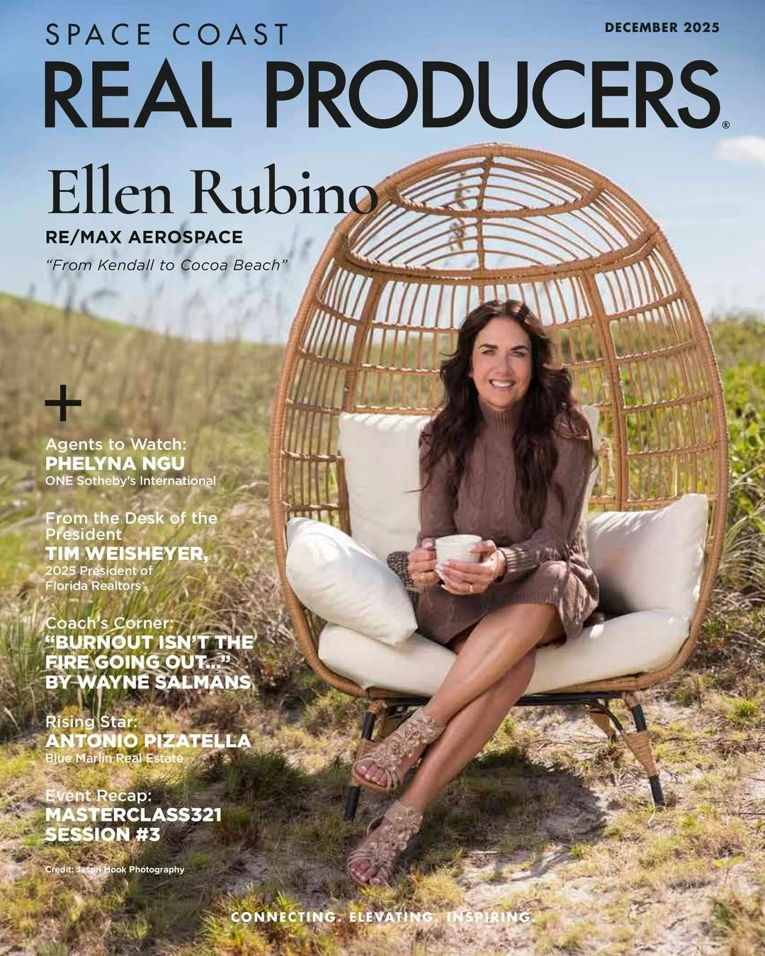 I&rsquo;m honored to share that I&rsquo;m featured on this month&rsquo;s cover of Space Coast Real Producers.

This publication highlights top performers across our industry, and being recognized among so many talented real estate professionals is tr