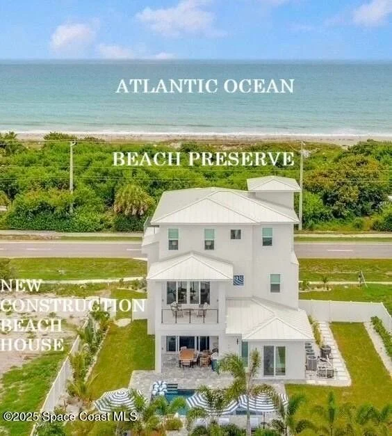 Hot Listing!

2050 S Atlantic Avenue, Cocoa Beach, FL

5 Bedrooms | 4 Bathrooms | 3,526 Sq.Ft

Step into coastal luxury with this brand-new pool home featuring unobstructed ocean views and elegant modern design. Every detail is built for comfort, rel