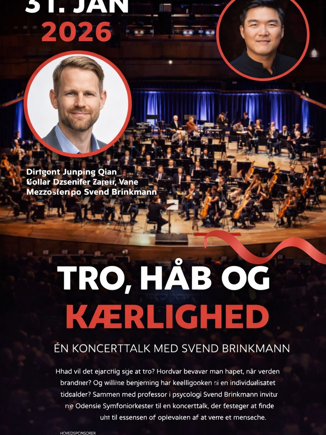 Faith, hope and love!! This is essential always and in words and music in @odense_koncerthus today 🙏🎶🫶