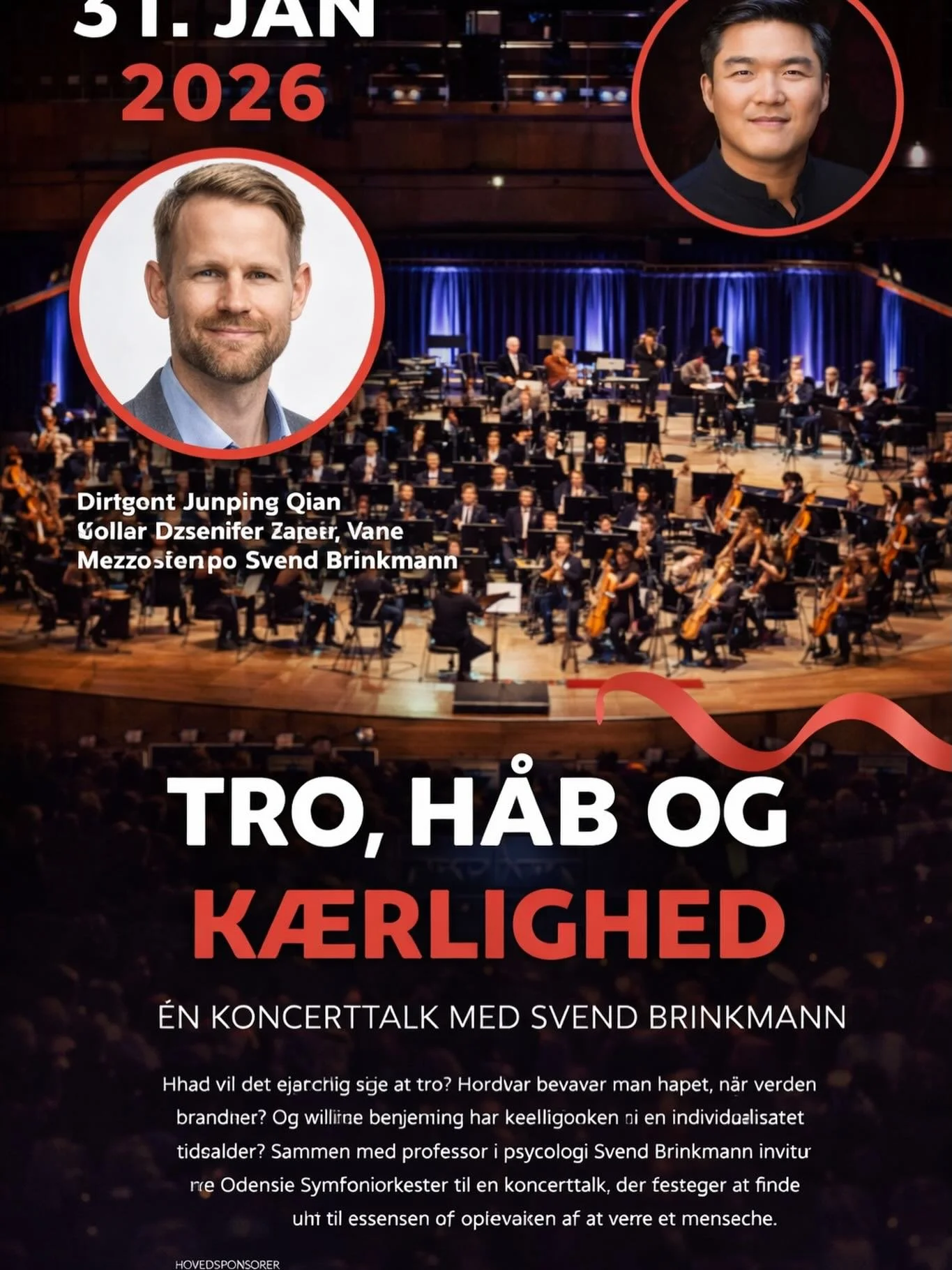 Faith, hope and love!! This is essential always and in words and music in @odense_koncerthus today 🙏🎶🫶