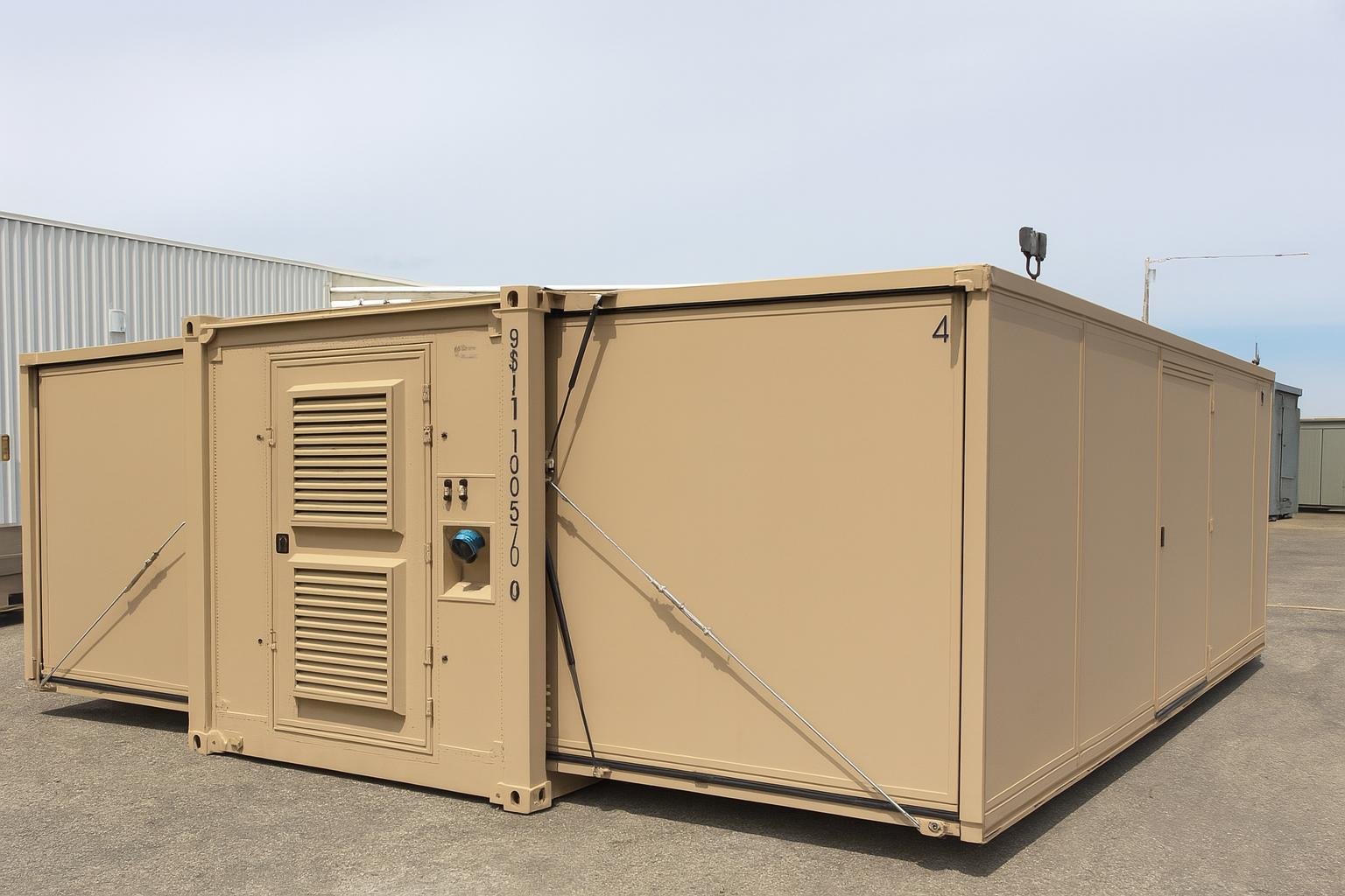 Rigid-Wall Containerized Kitchen (CK-E-HS)