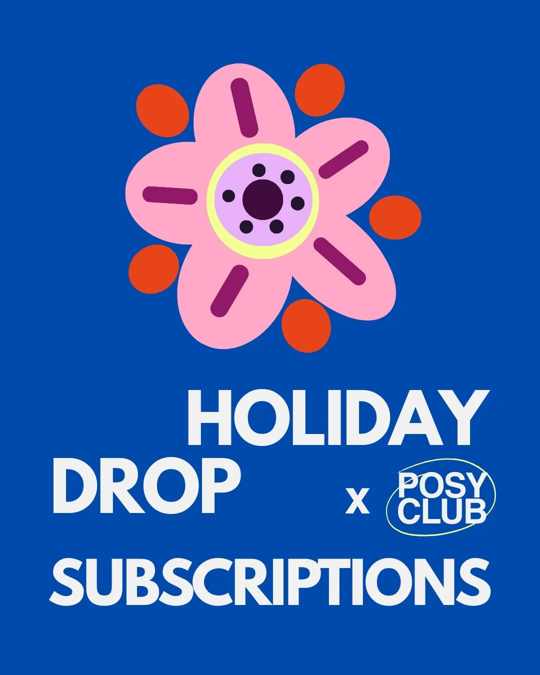 Hi Posy Pals! We&rsquo;re back with a little holiday magic. ✨

Want to skip the mall scramble this year? Gift something that sparks multi-sensory joy &mdash; a Posy Bouquet Subscription. Fresh, eco-local flowers grown right here on our urban farm in 