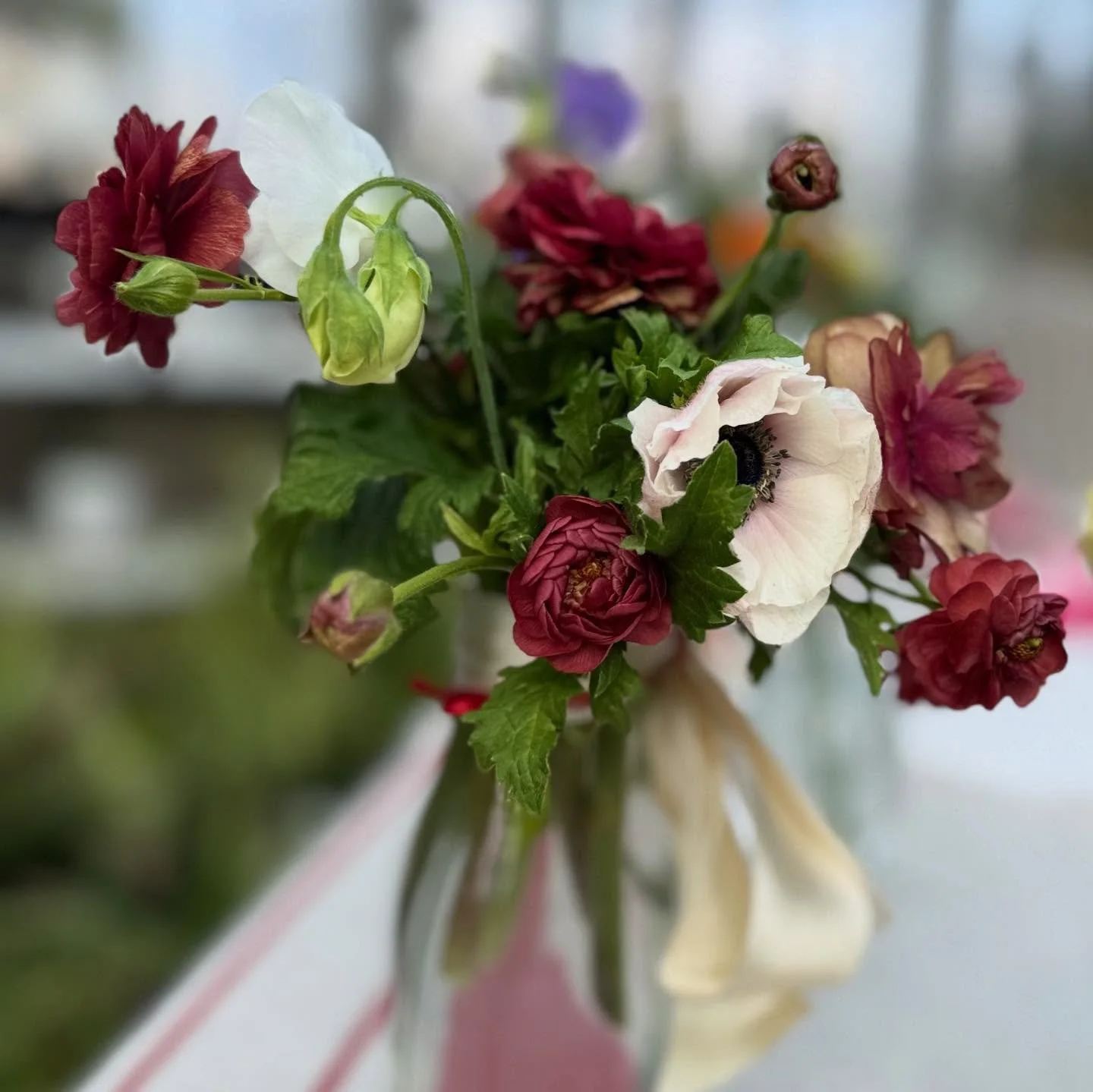 A very special arrangement; gifted with love from a stranger to a local senior living with grief. 

When this kind soul approached me about finding a local senior to gift a valentine to, I was extremely touched. I knew just the person, and I can&rsqu