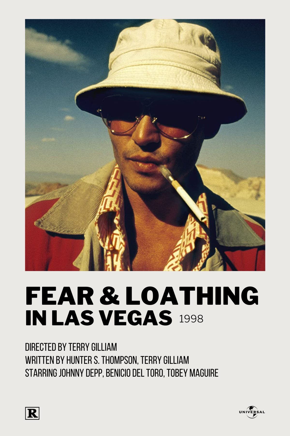 Fear & Loathing in Las Vegas Polaroid Movie Poster.png