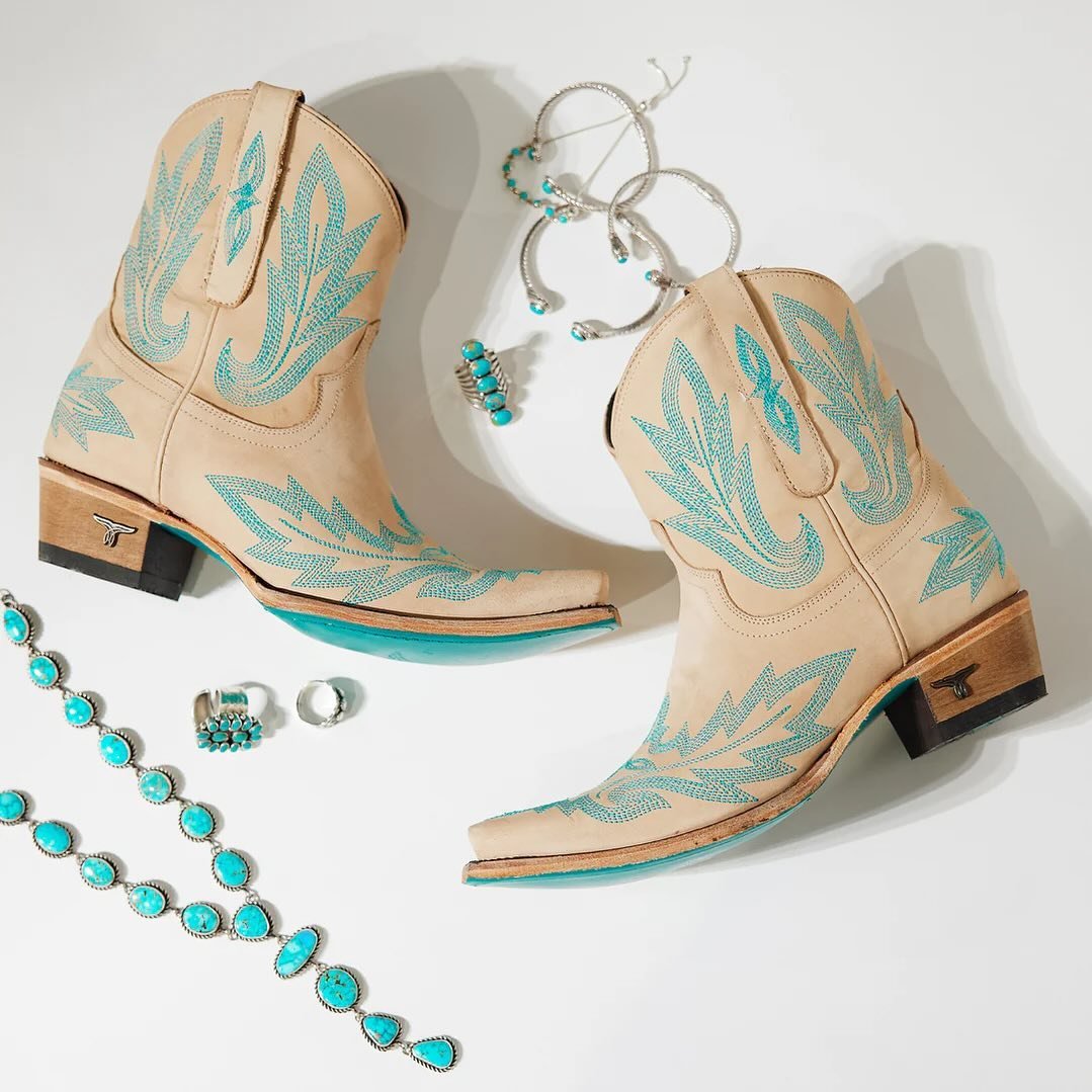 Coming soon&hellip;turquoise booties by @lane.official #laneboots #turquoise #cowgirlboots #fortworthstockyards #grandopening