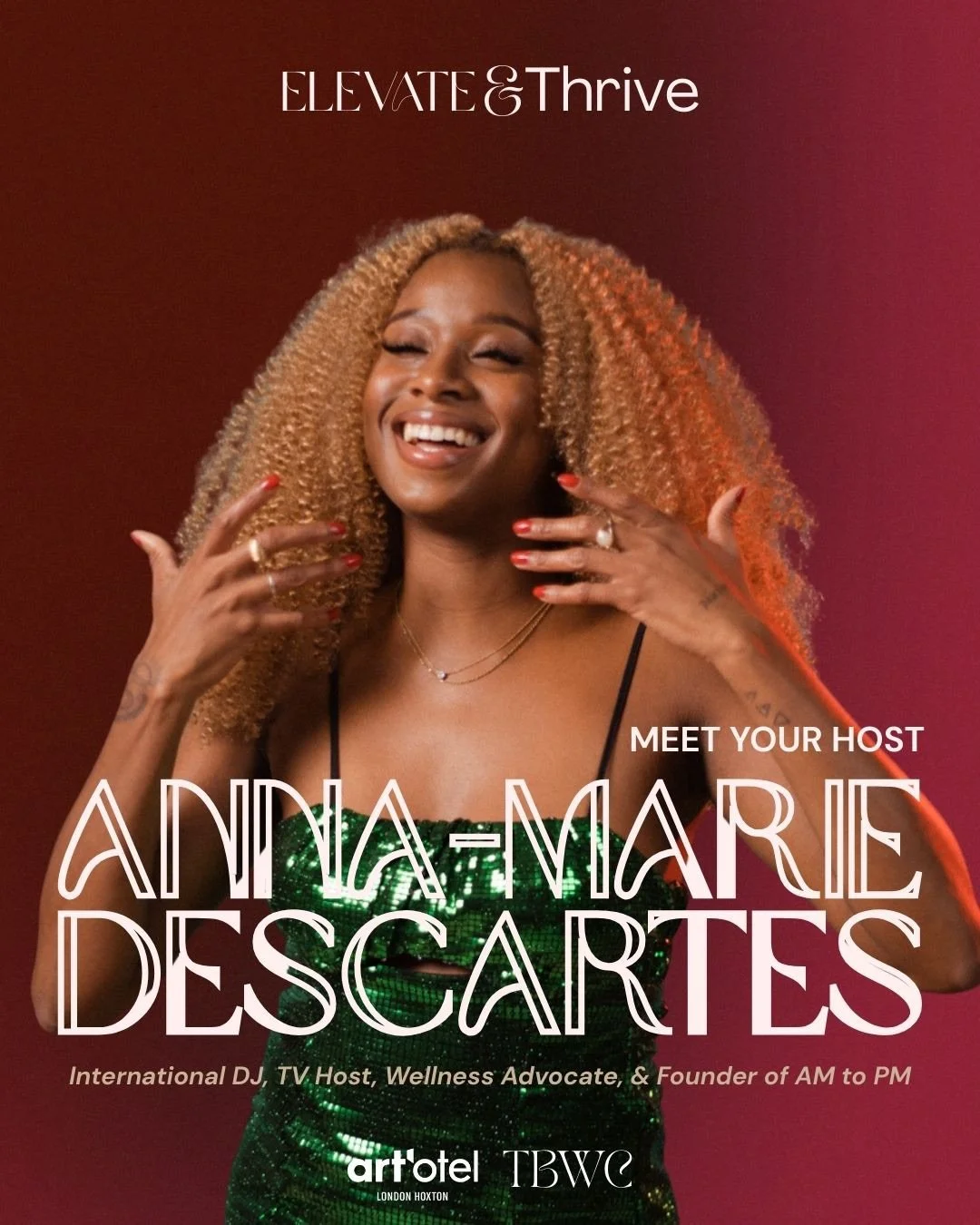 All my founders, creative and entrepreneurial women need to be at Elevate &amp; Thrive this Saturday 14th March ❤️&zwj;🔥

I&rsquo;m hosting an incredible panel curated by @tbwcommunity  where you will hear first hand from @sarahbennettnash @drclarea