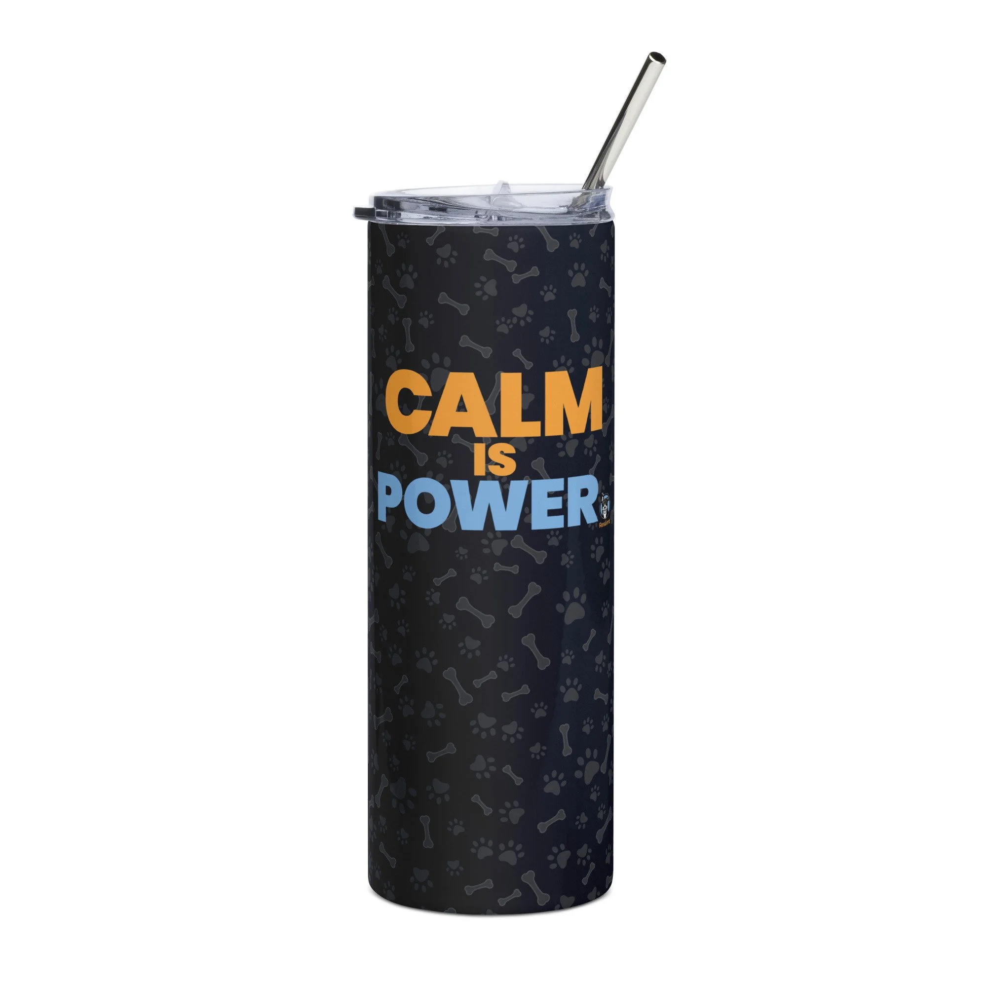 Calm is Power Stainless Steel Tumbler