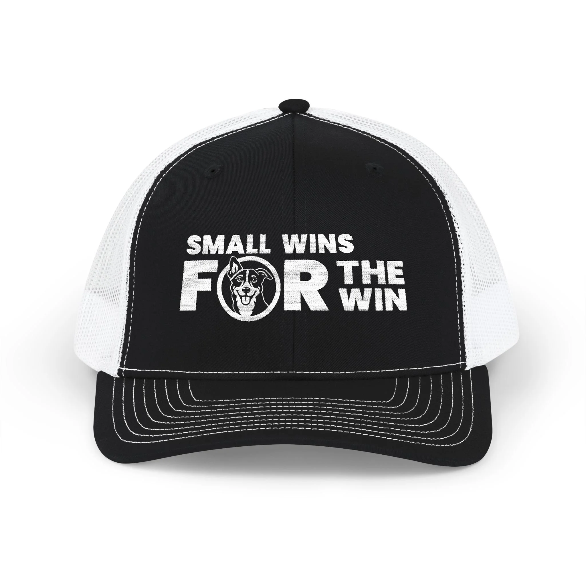 Small Wins For The Win Snapback Trucker Cap