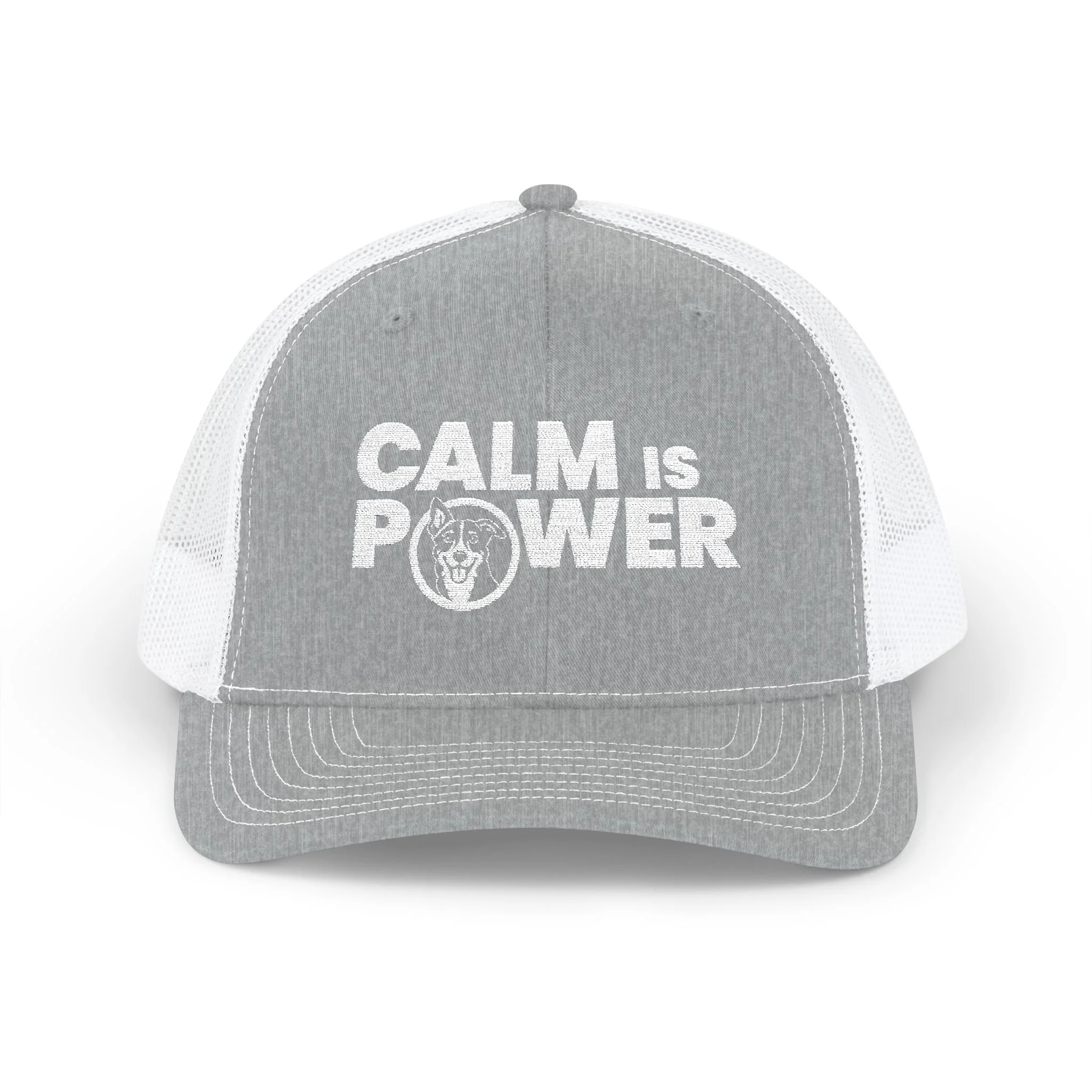 Calm Is Power Snapback Trucker Cap