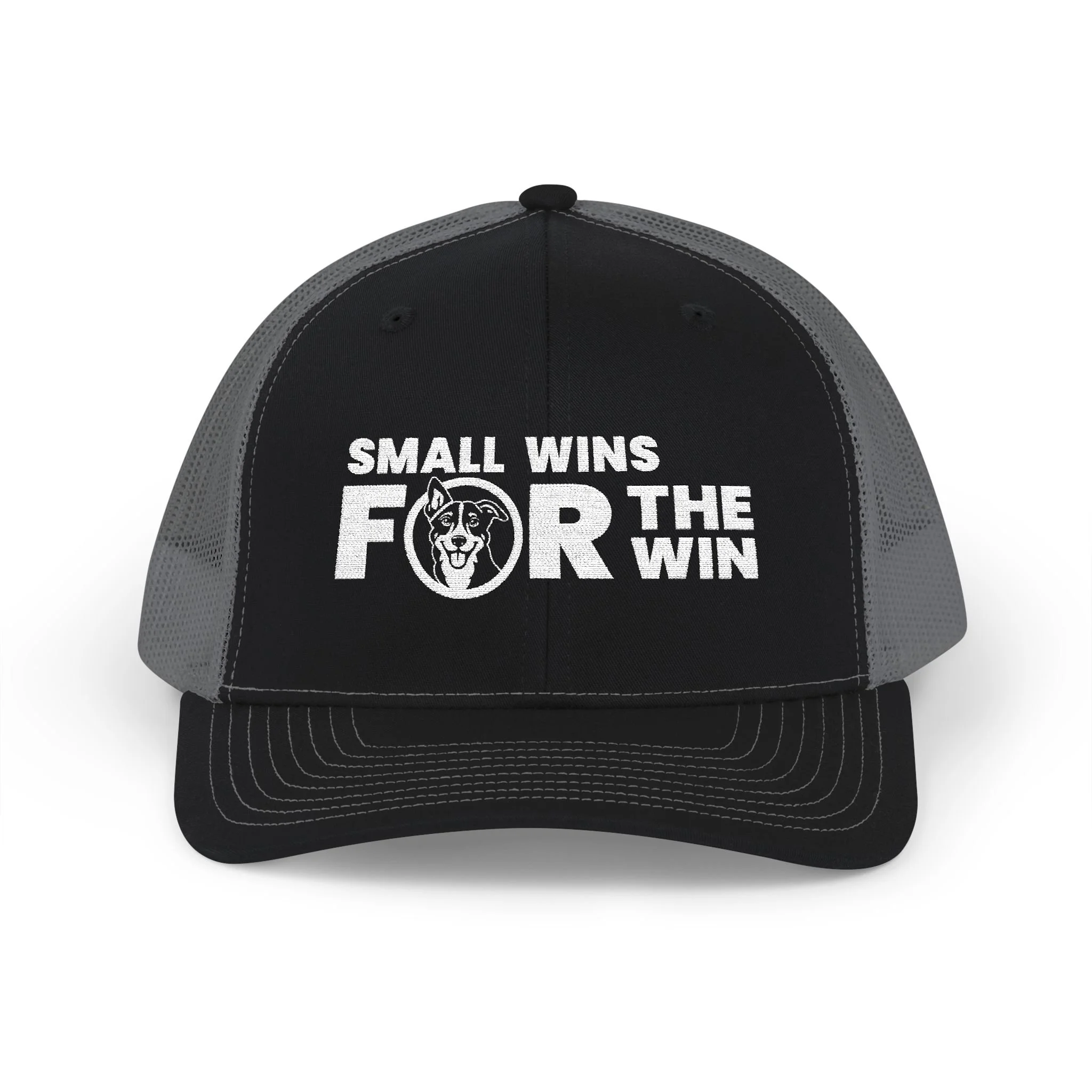 Small Wins For The Win Snapback Trucker Cap