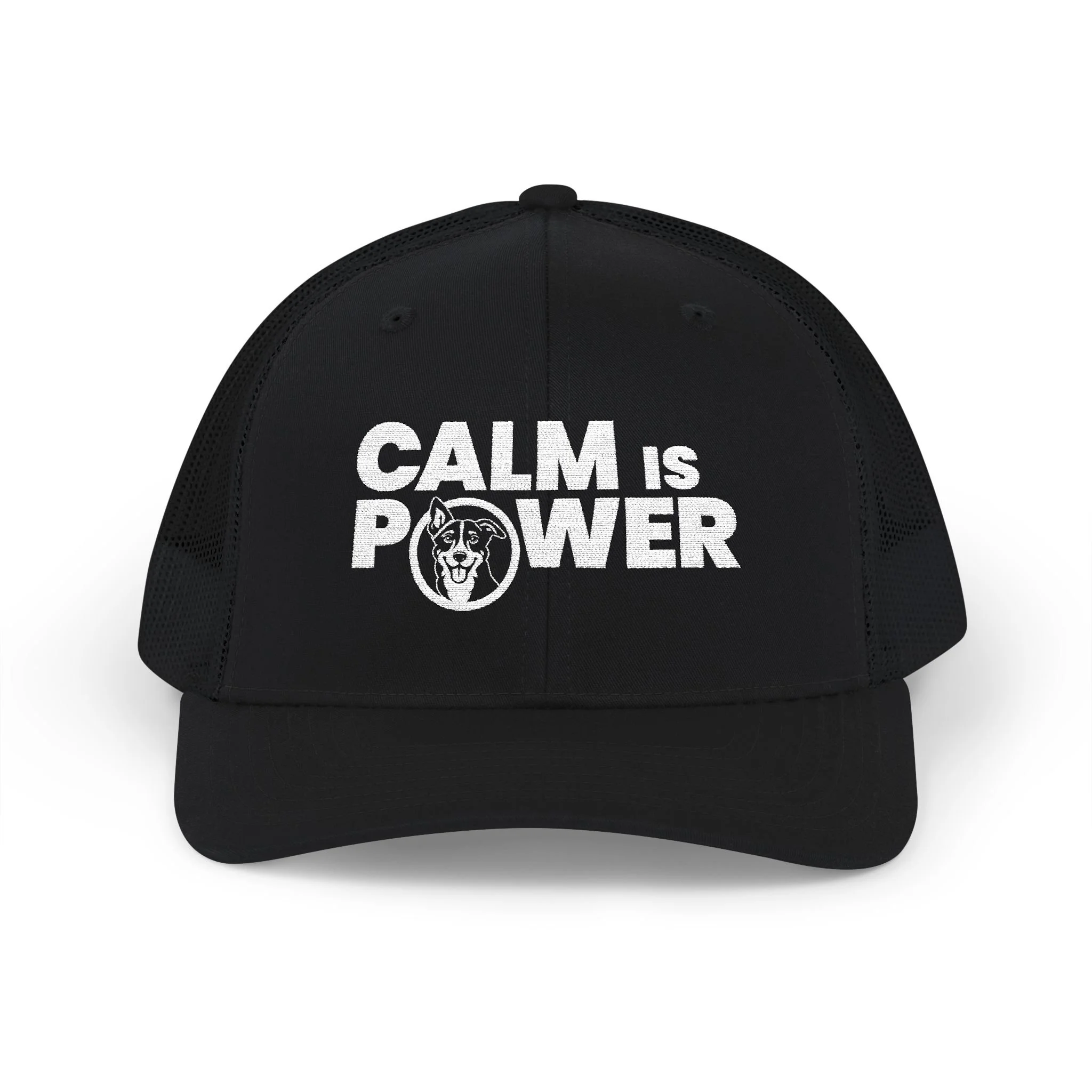 Calm Is Power Snapback Trucker Cap