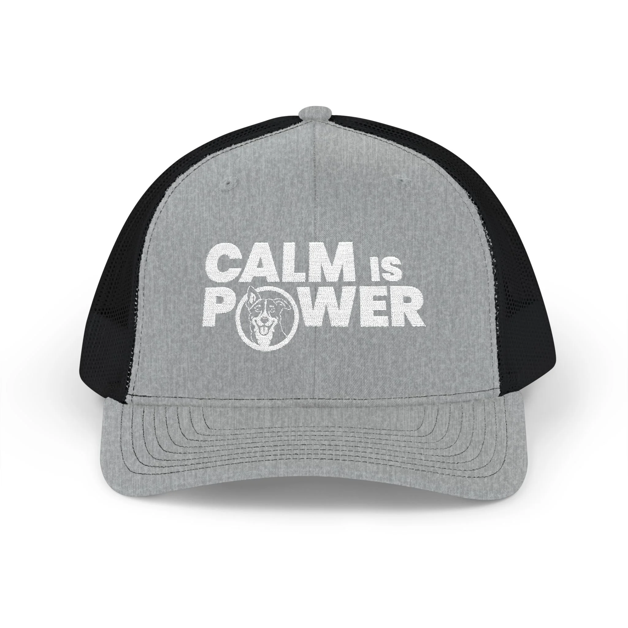 Calm Is Power Snapback Trucker Cap