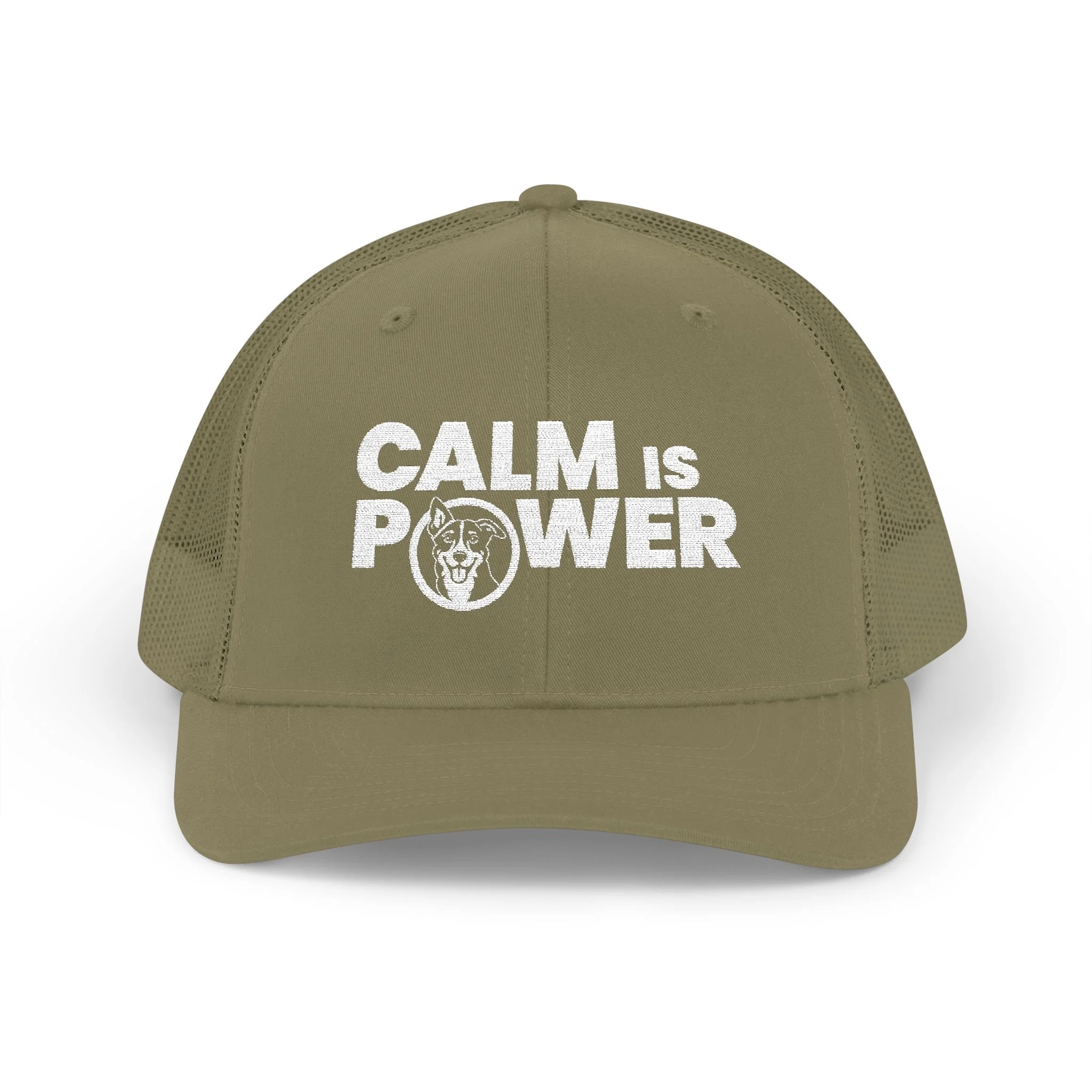 Calm Is Power Snapback Trucker Cap