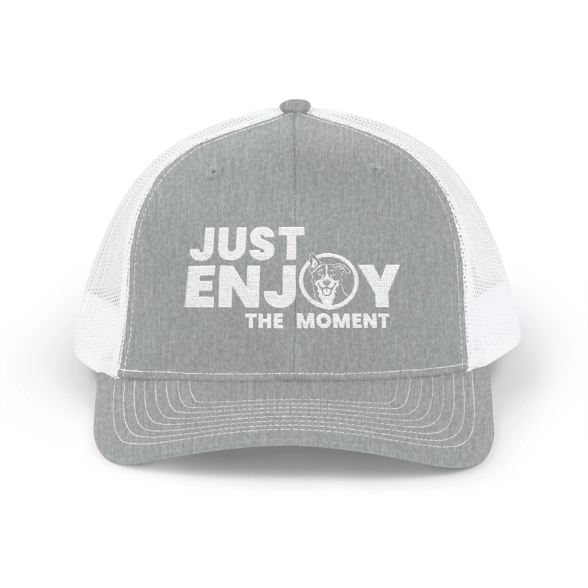 Just Enjoy the Moment Snapback Trucker Cap
