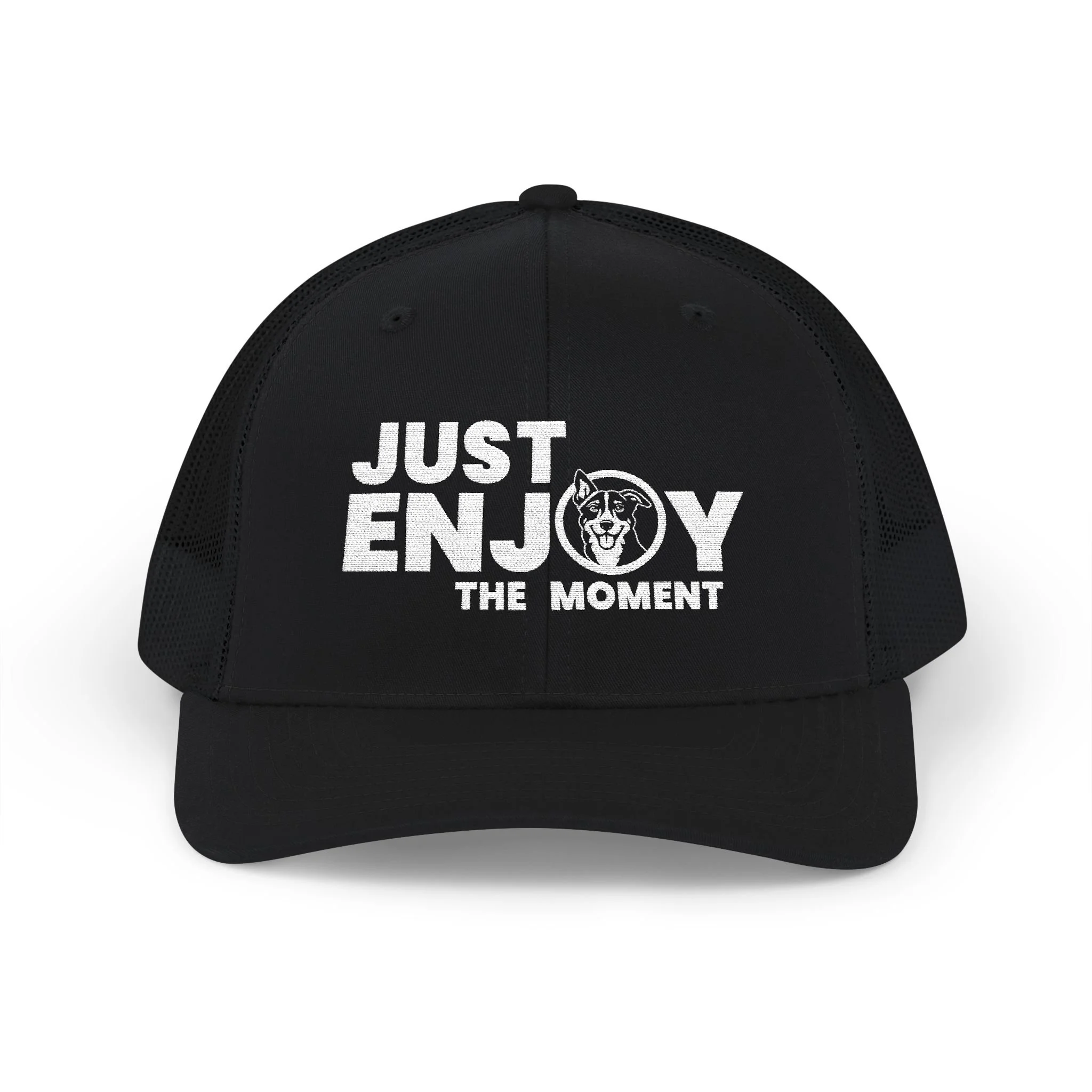 Just Enjoy the Moment Snapback Trucker Cap