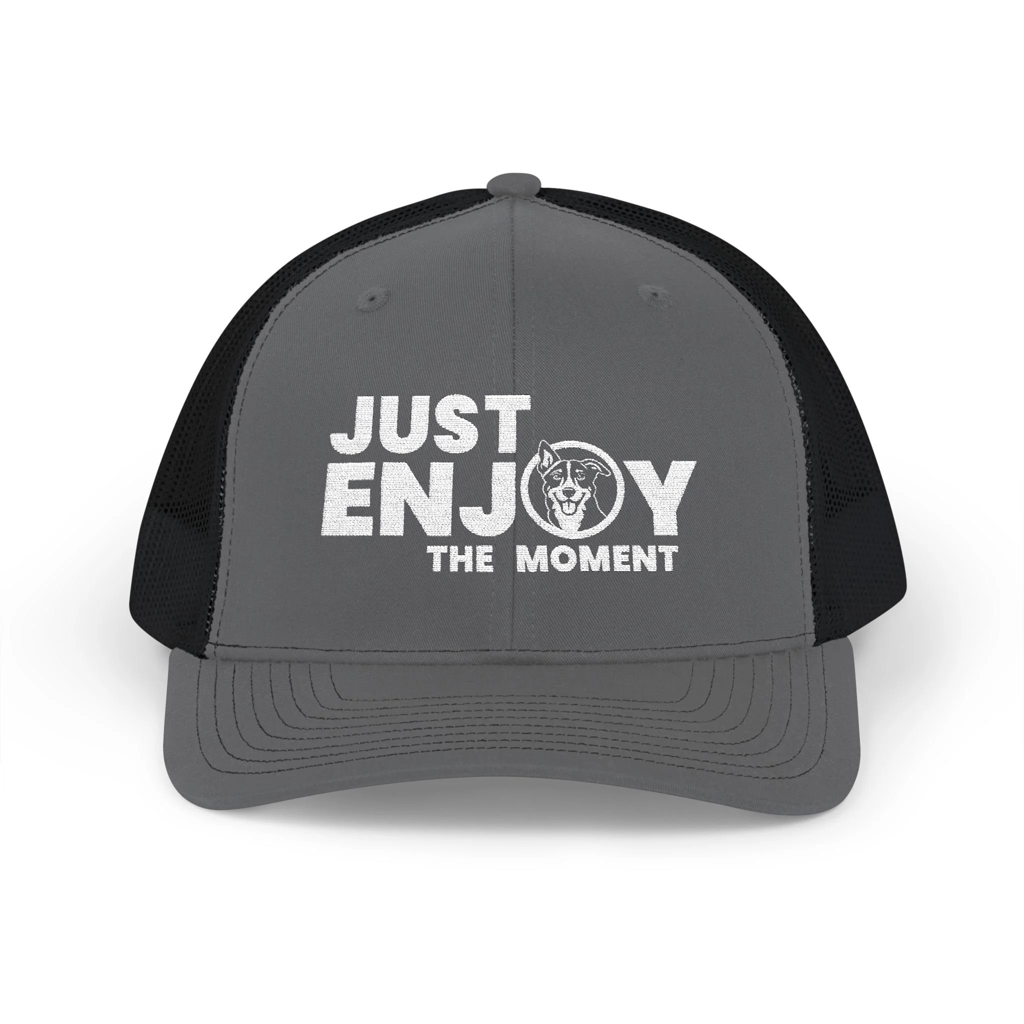 Just Enjoy the Moment Snapback Trucker Cap