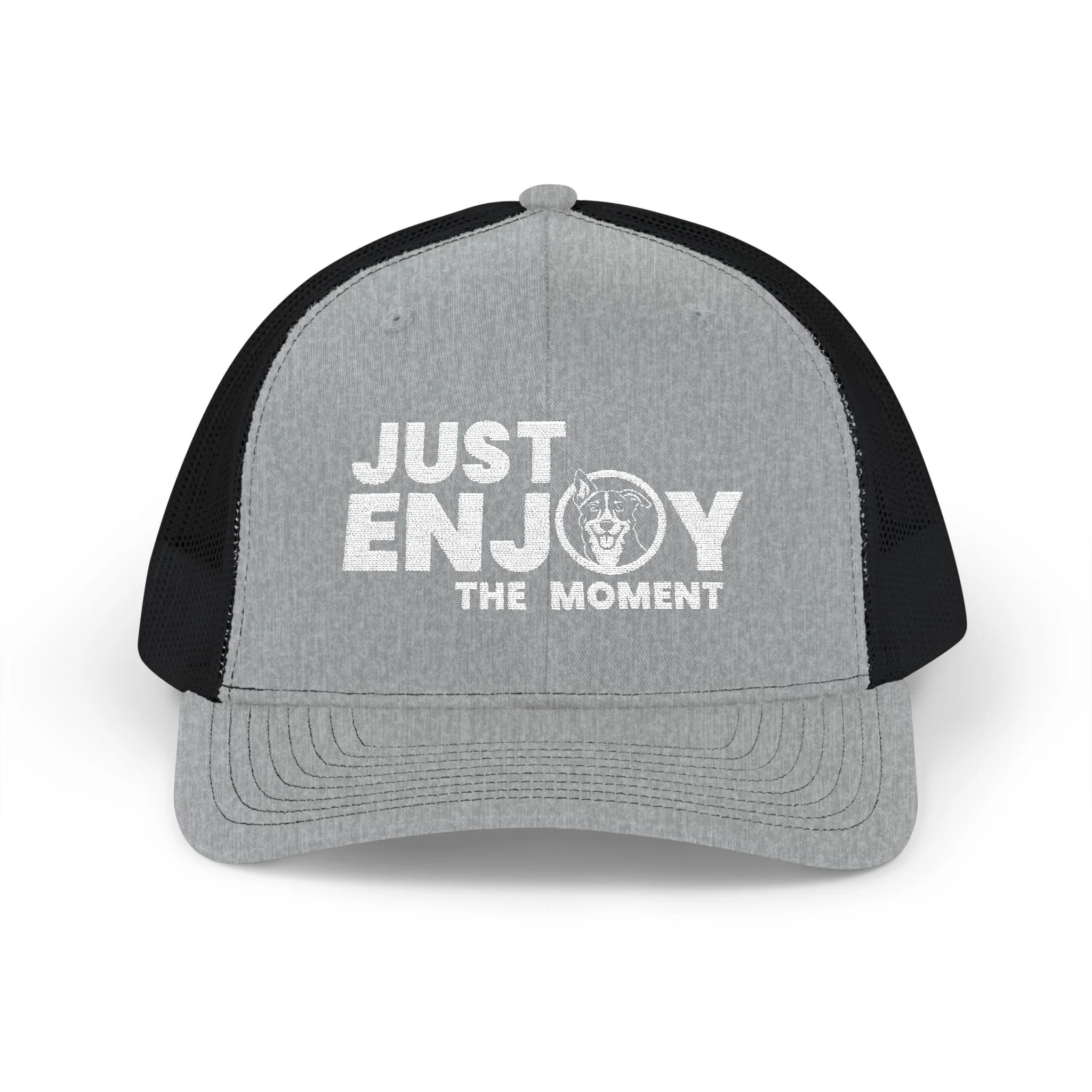 Just Enjoy the Moment Snapback Trucker Cap