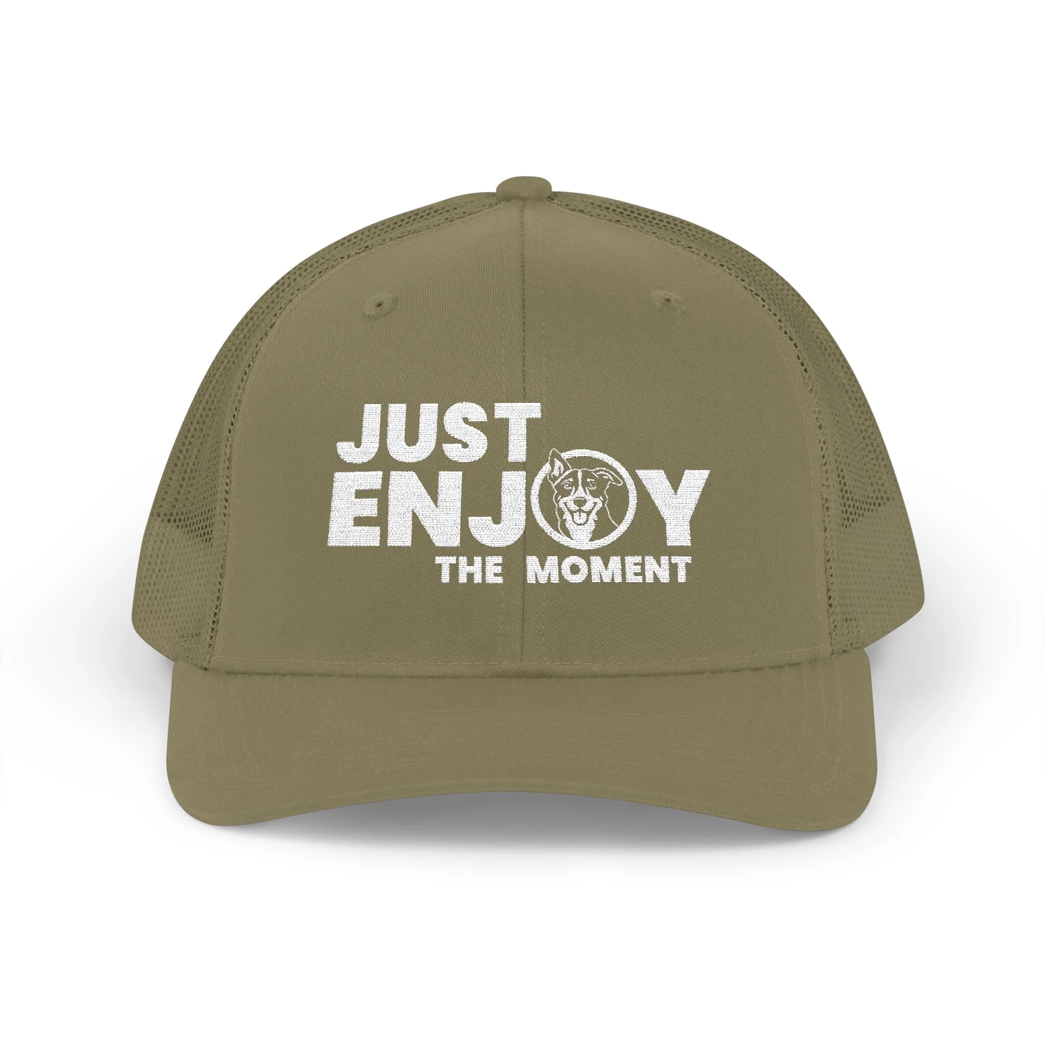 Just Enjoy the Moment Snapback Trucker Cap