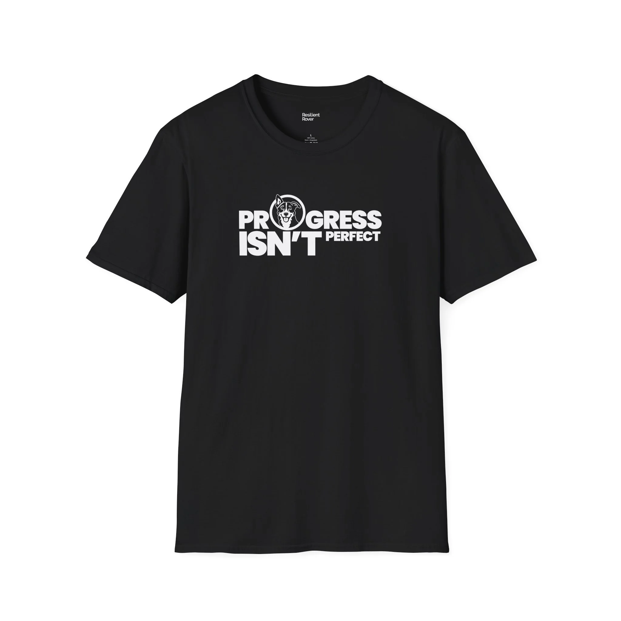 Progress is Never Perfect Lightweight Crew-neck Unisex T-Shirt