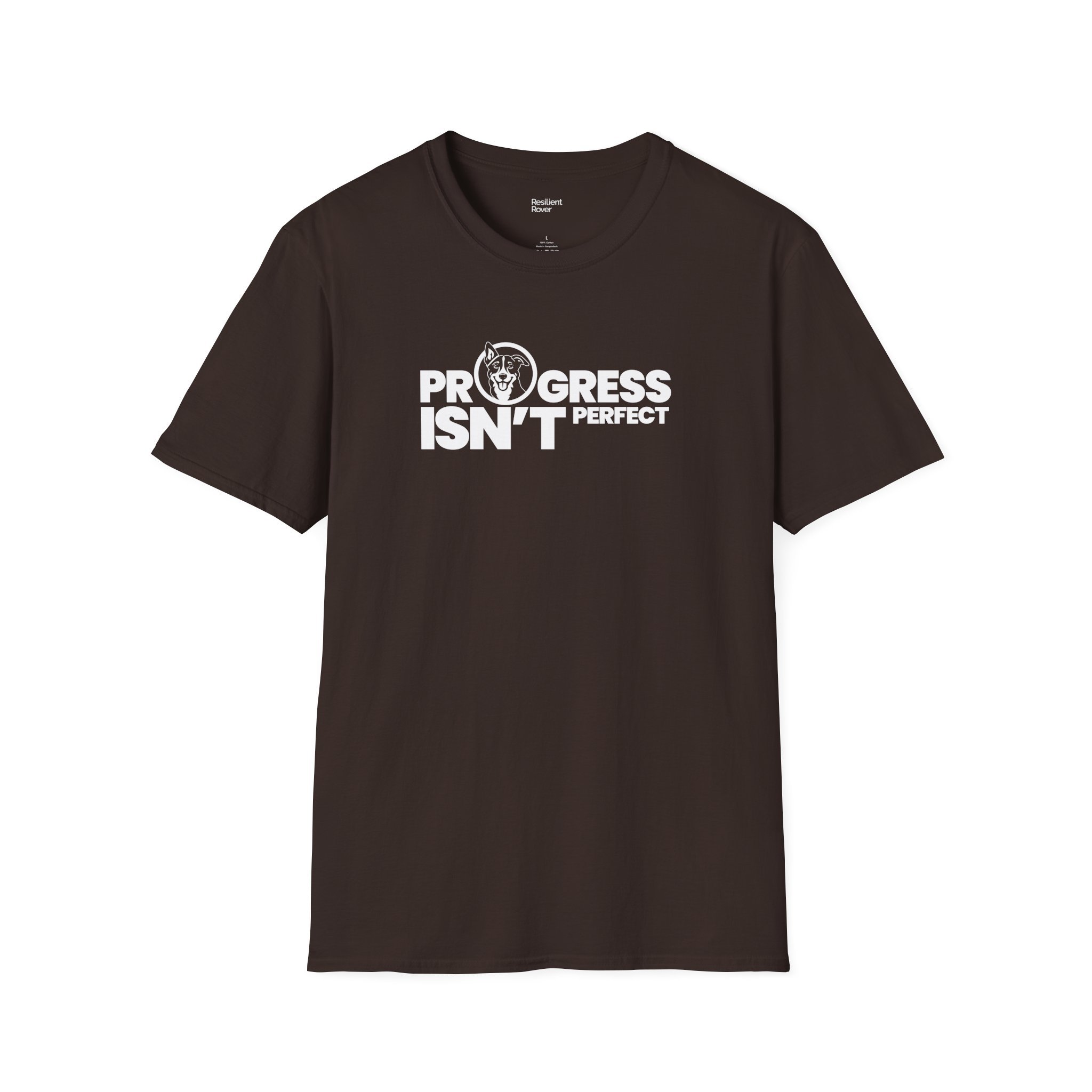 Progress is Never Perfect Lightweight Crew-neck Unisex T-Shirt