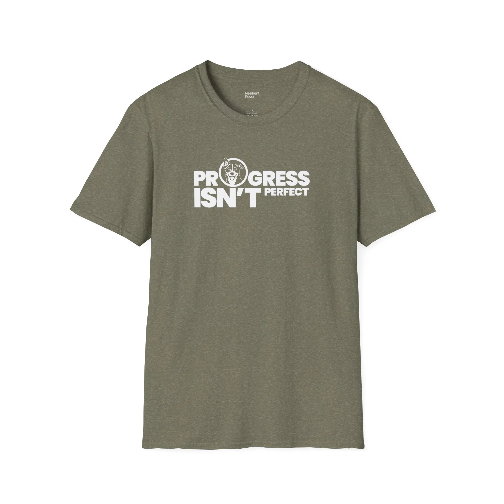 Progress is Never Perfect Lightweight Crew-neck Unisex T-Shirt