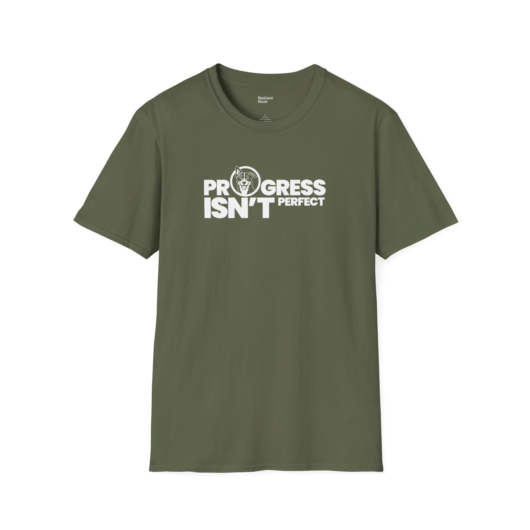 Progress is Never Perfect Lightweight Crew-neck Unisex T-Shirt