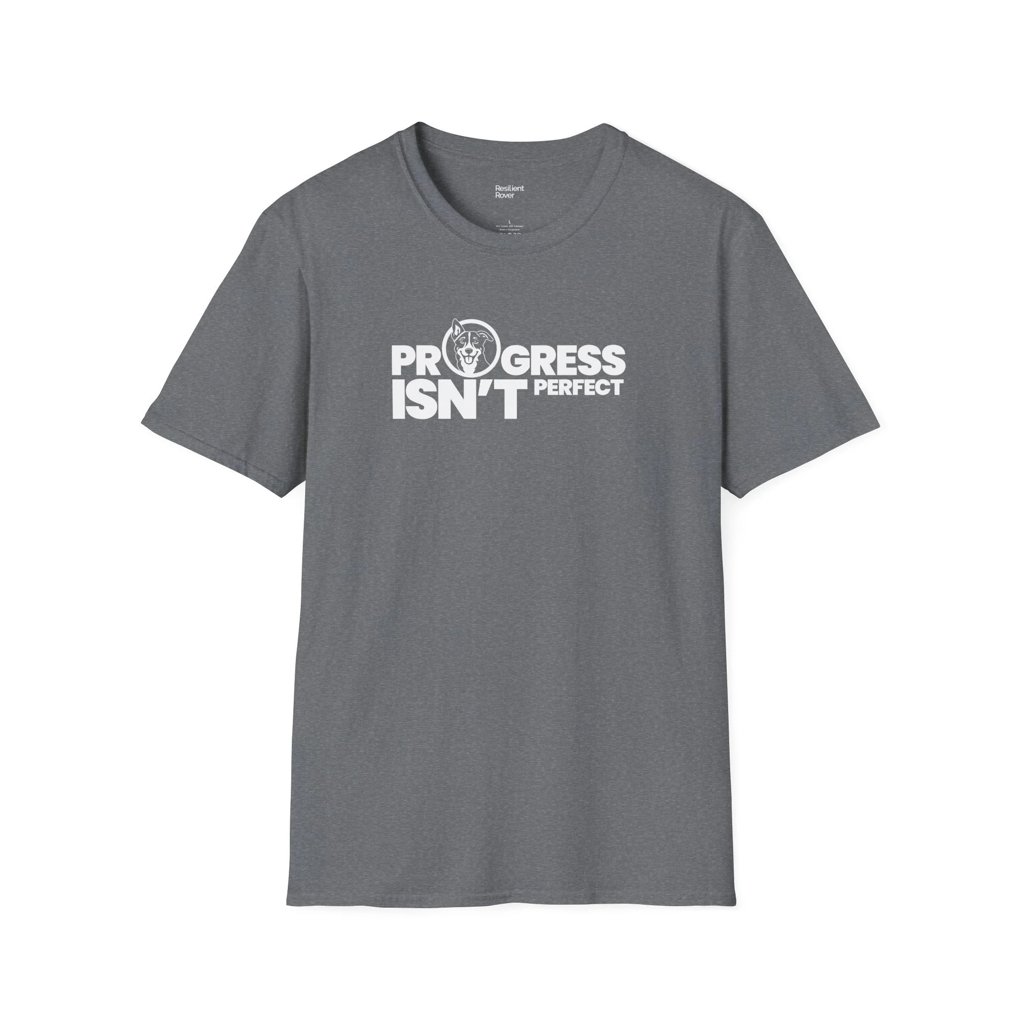 Progress is Never Perfect Lightweight Crew-neck Unisex T-Shirt