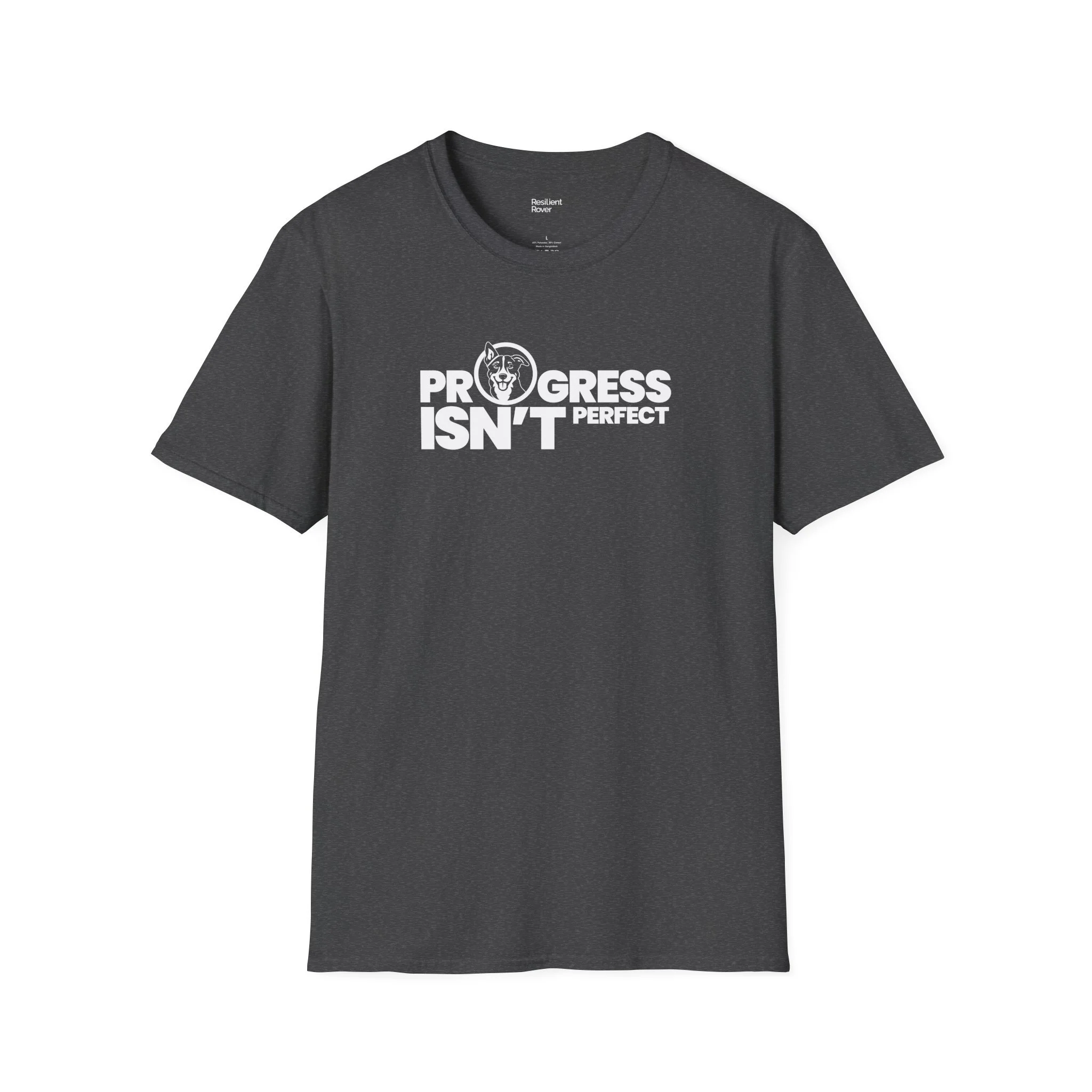 Progress is Never Perfect Lightweight Crew-neck Unisex T-Shirt