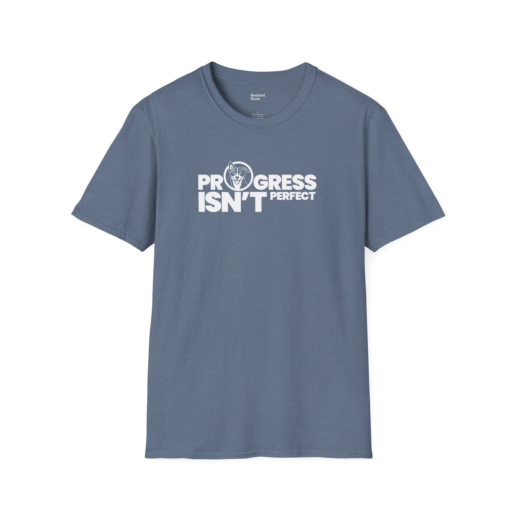 Progress is Never Perfect Lightweight Crew-neck Unisex T-Shirt