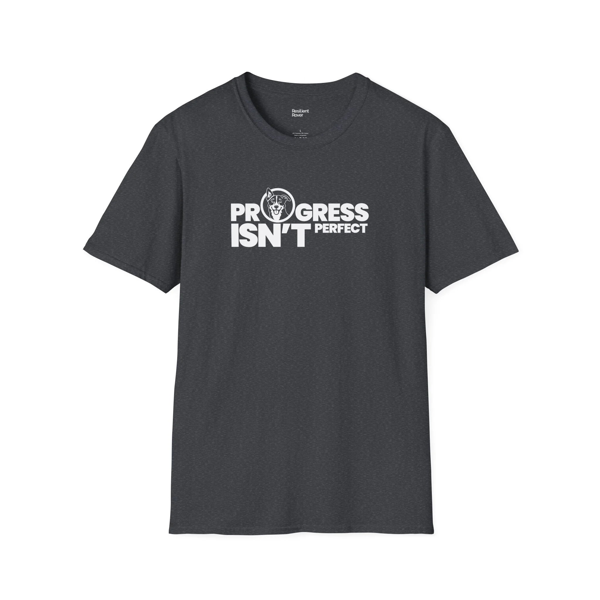 Progress is Never Perfect Lightweight Crew-neck Unisex T-Shirt