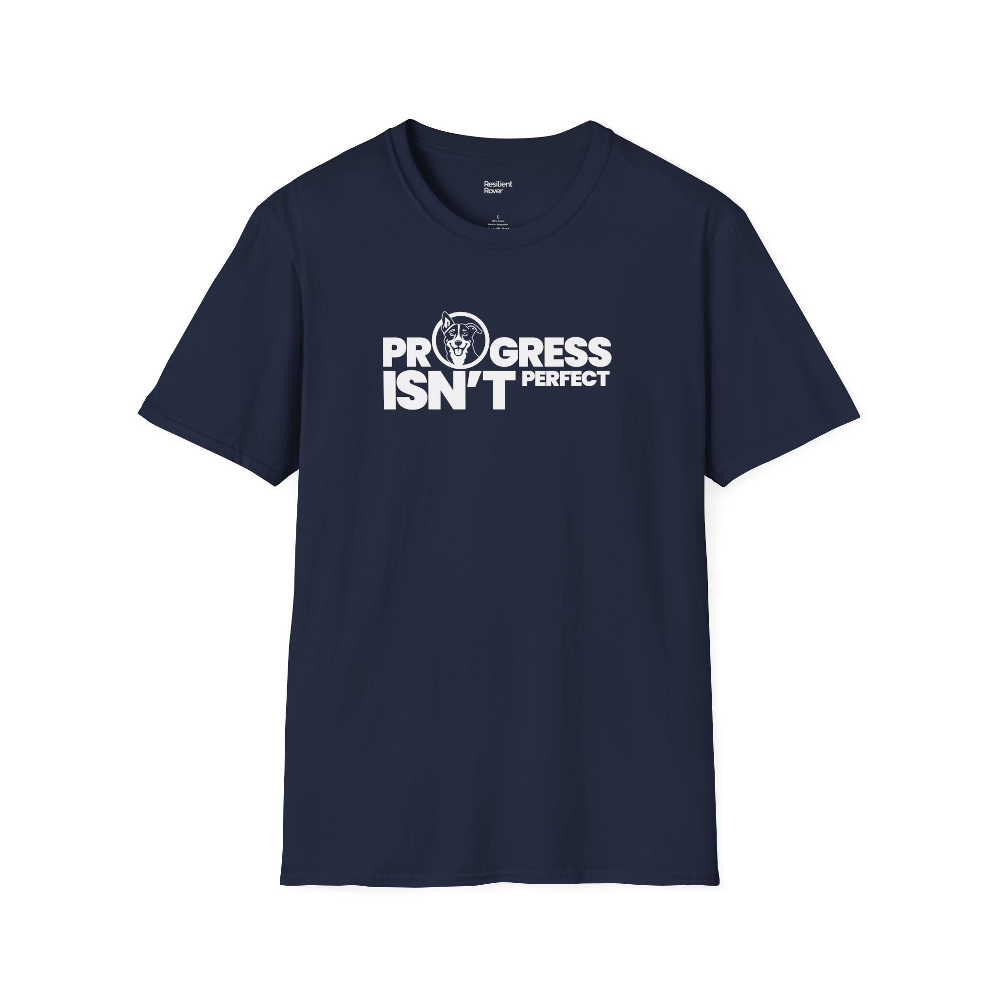 Progress is Never Perfect Lightweight Crew-neck Unisex T-Shirt